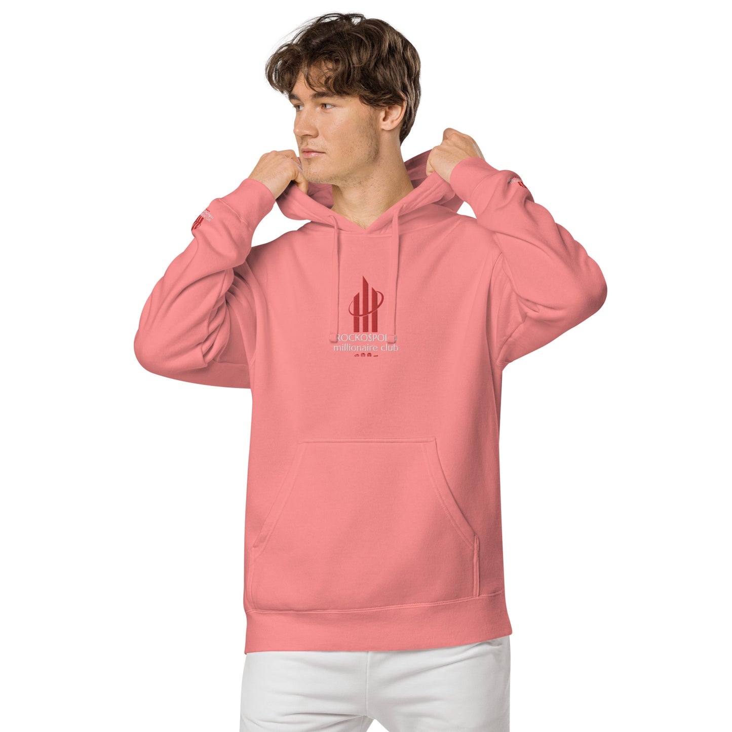 Rocko/Polo Unisex pigment-dyed hoodie