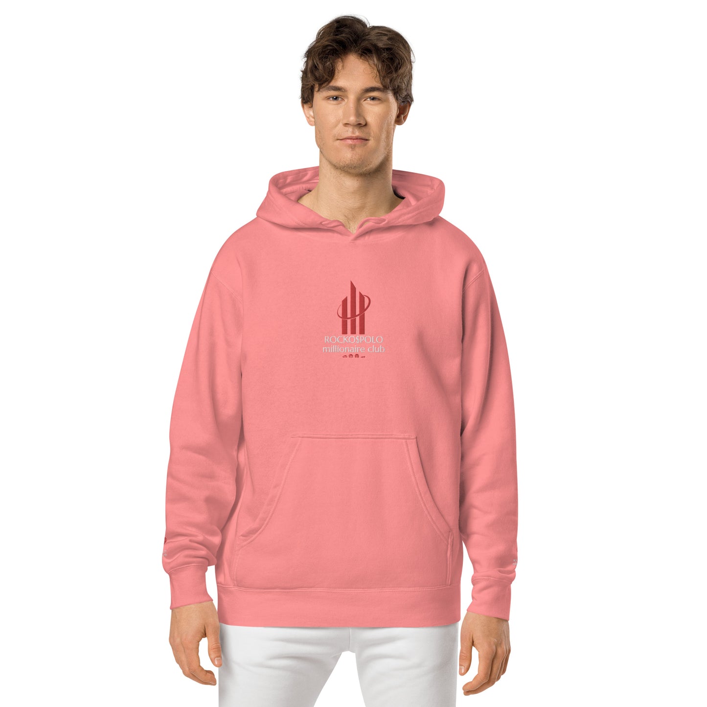 Rocko/Polo Unisex pigment-dyed hoodie