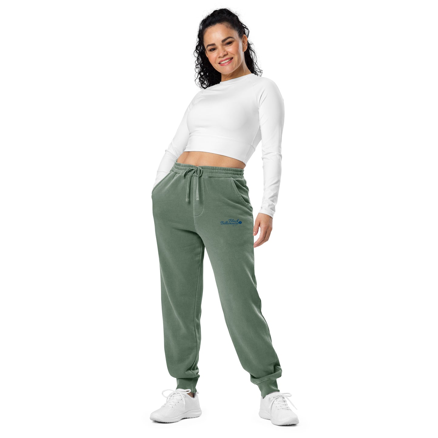Black Billionaire Unisex pigment-dyed sweatpants