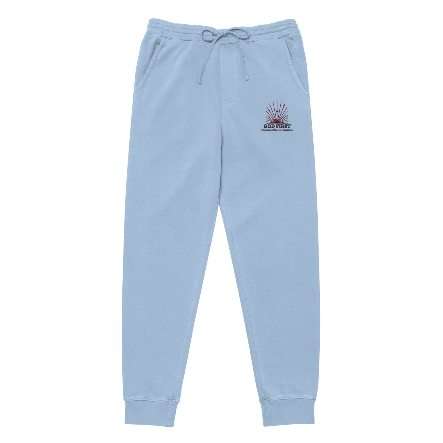 Unisex pigment-dyed sweatpants