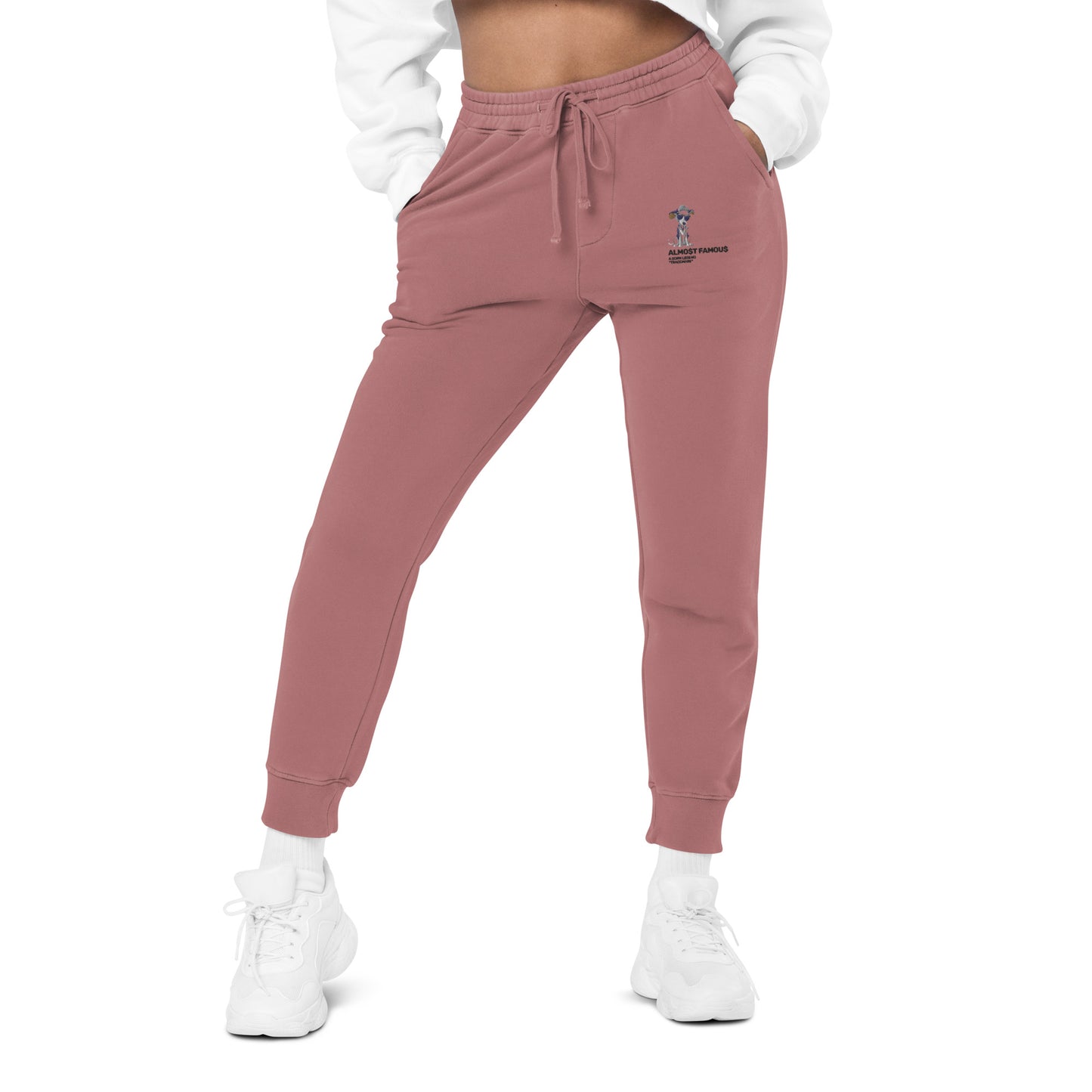 Almost Famous Unisex pigment-dyed sweatpants