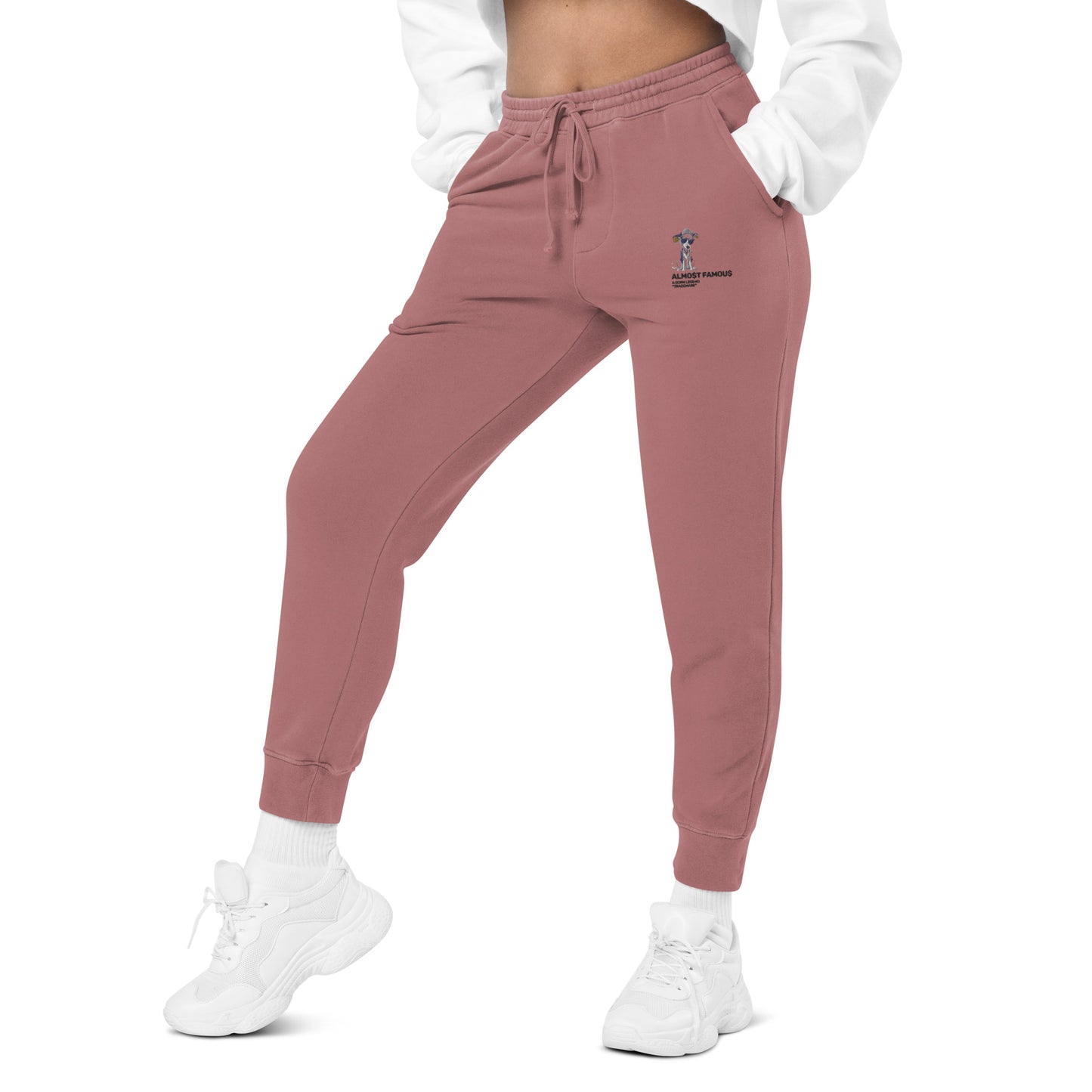 Almost Famous Unisex pigment-dyed sweatpants