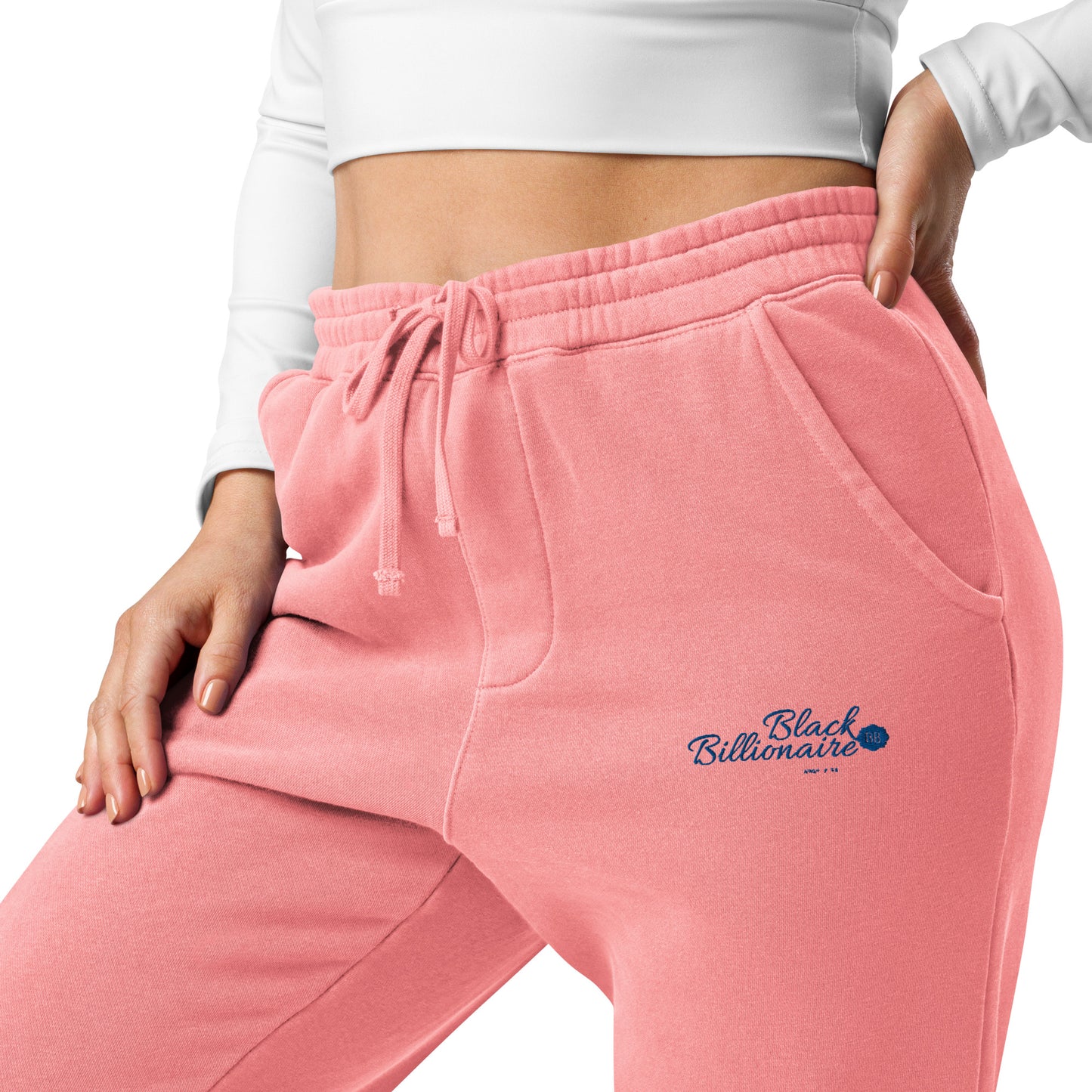 Black Billionaire Unisex pigment-dyed sweatpants