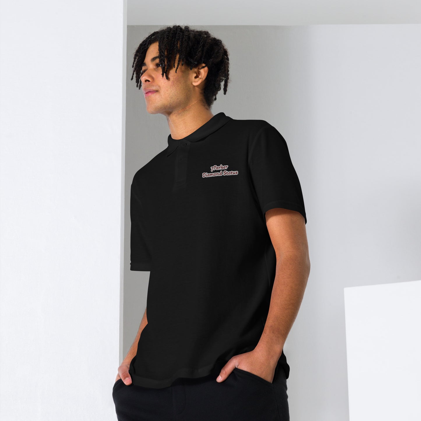 Unisex pique polo shirt