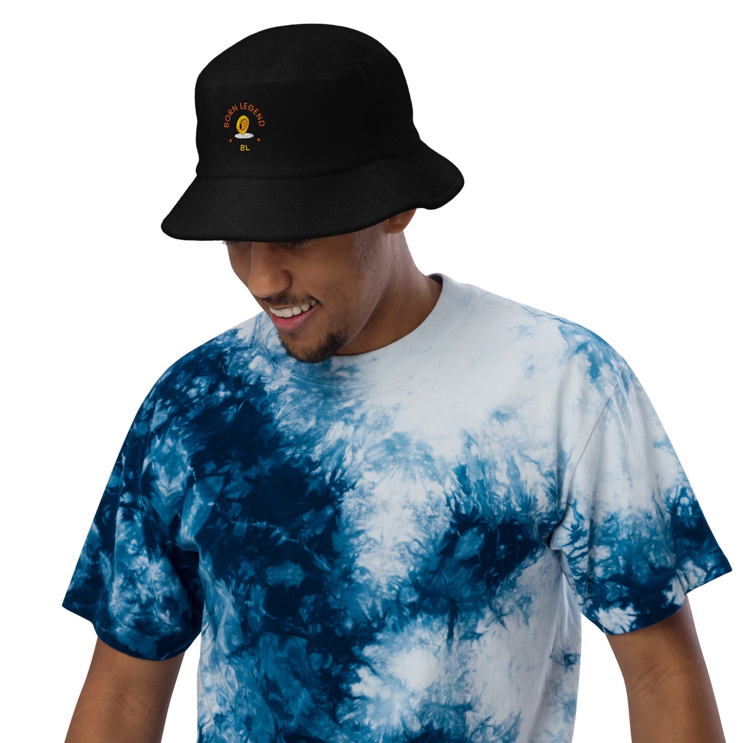 Born Legend Unstructured terry cloth bucket hat