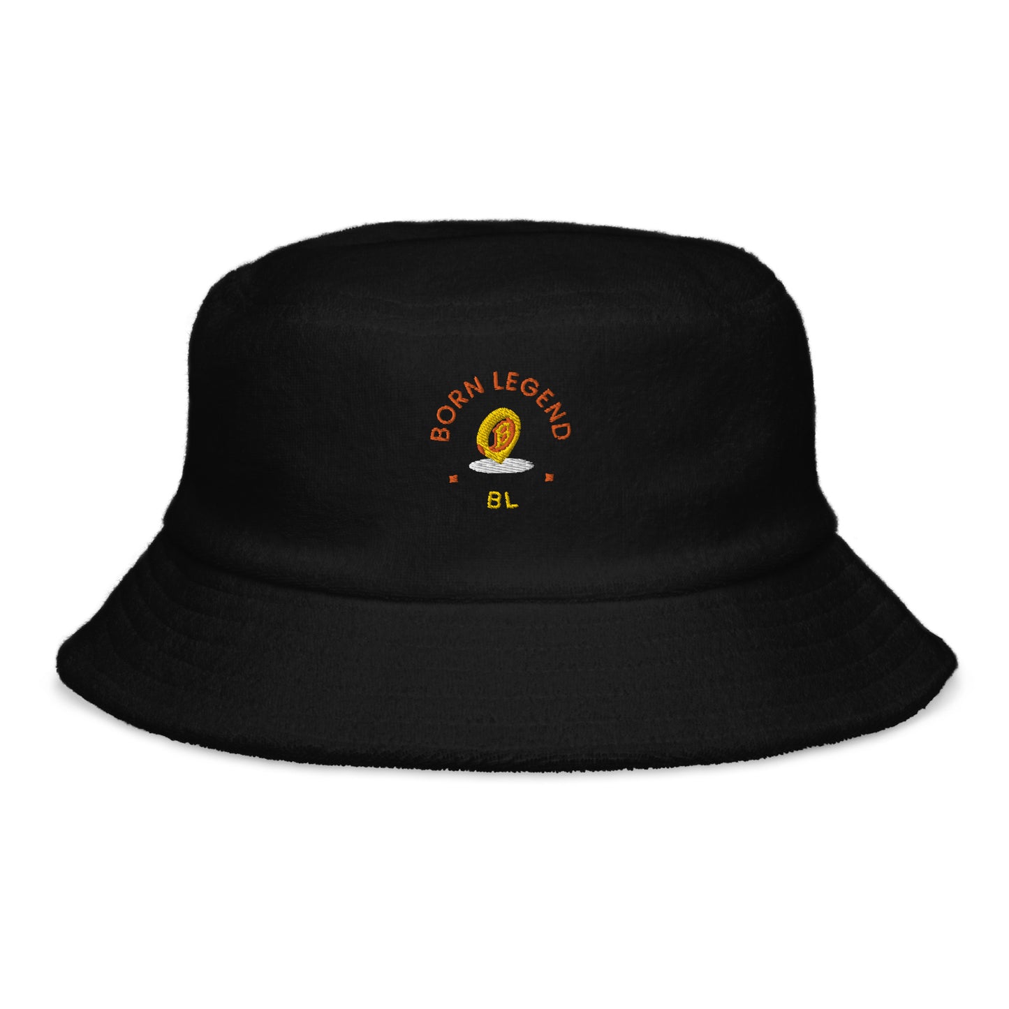 Born Legend Unstructured terry cloth bucket hat