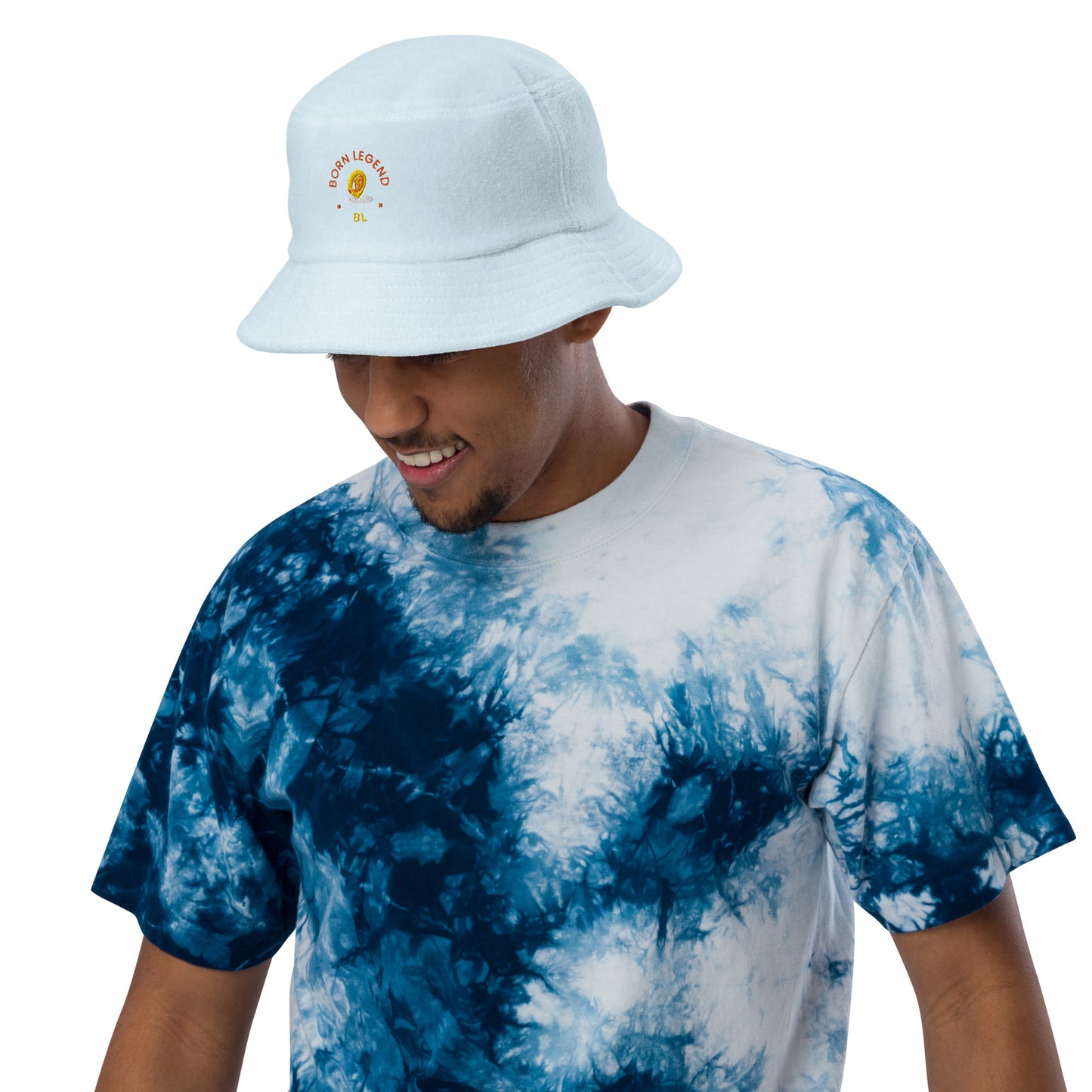 Born Legend Unstructured terry cloth bucket hat