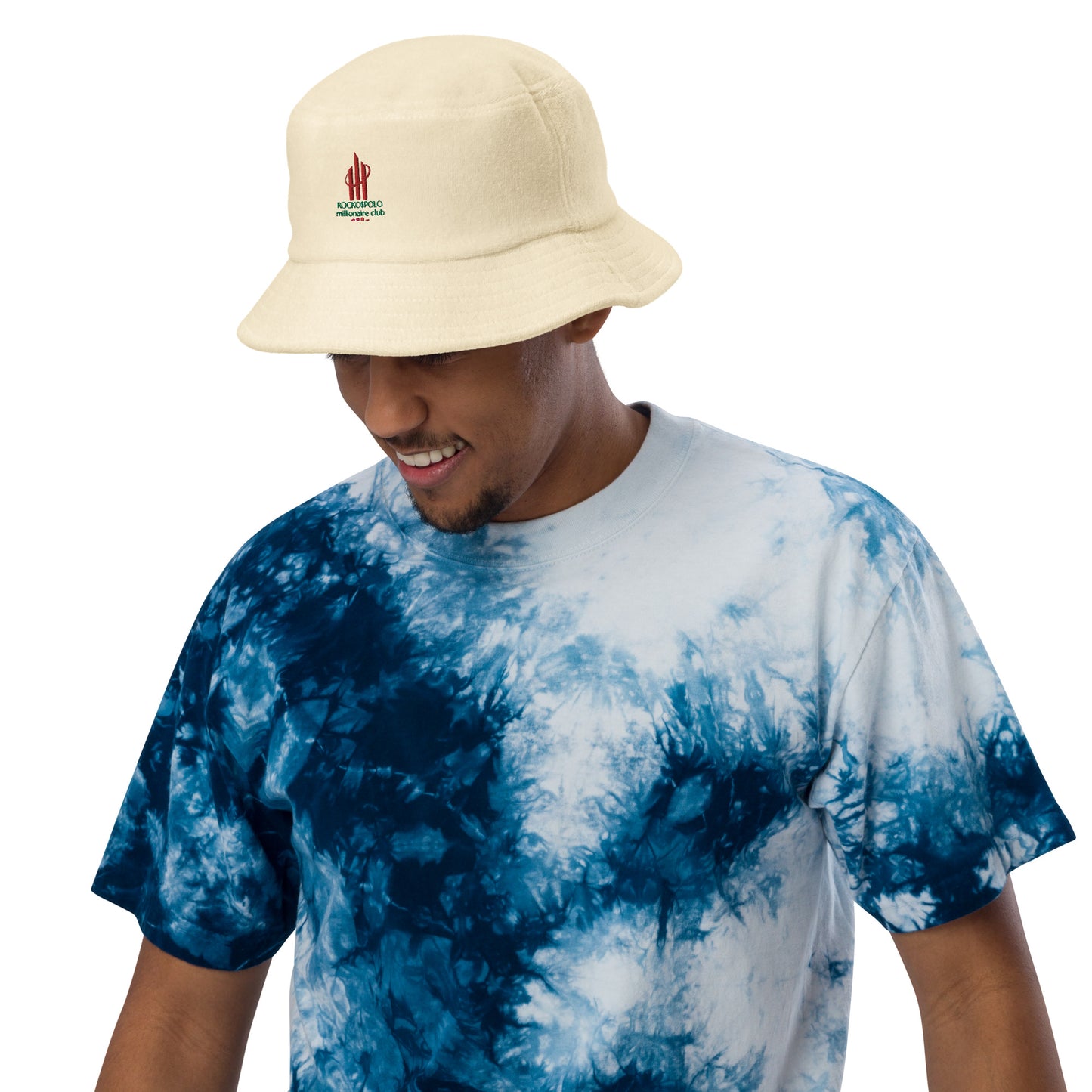 Rocko/Polo Unstructured terry cloth bucket hat