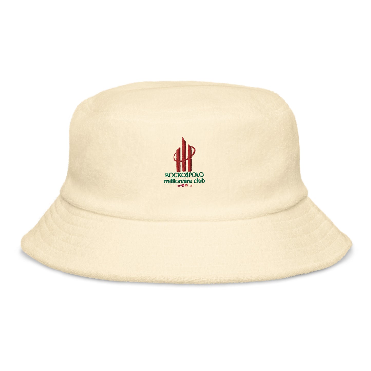 Rocko/Polo Unstructured terry cloth bucket hat