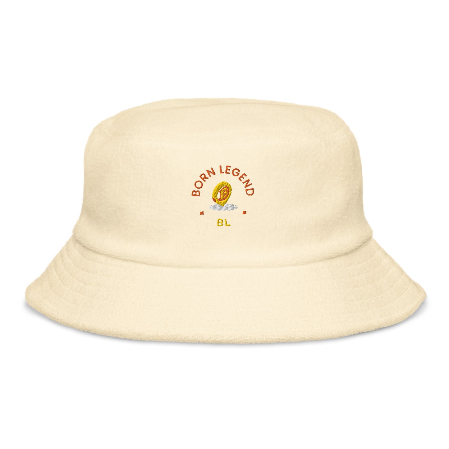 Born Legend Unstructured terry cloth bucket hat