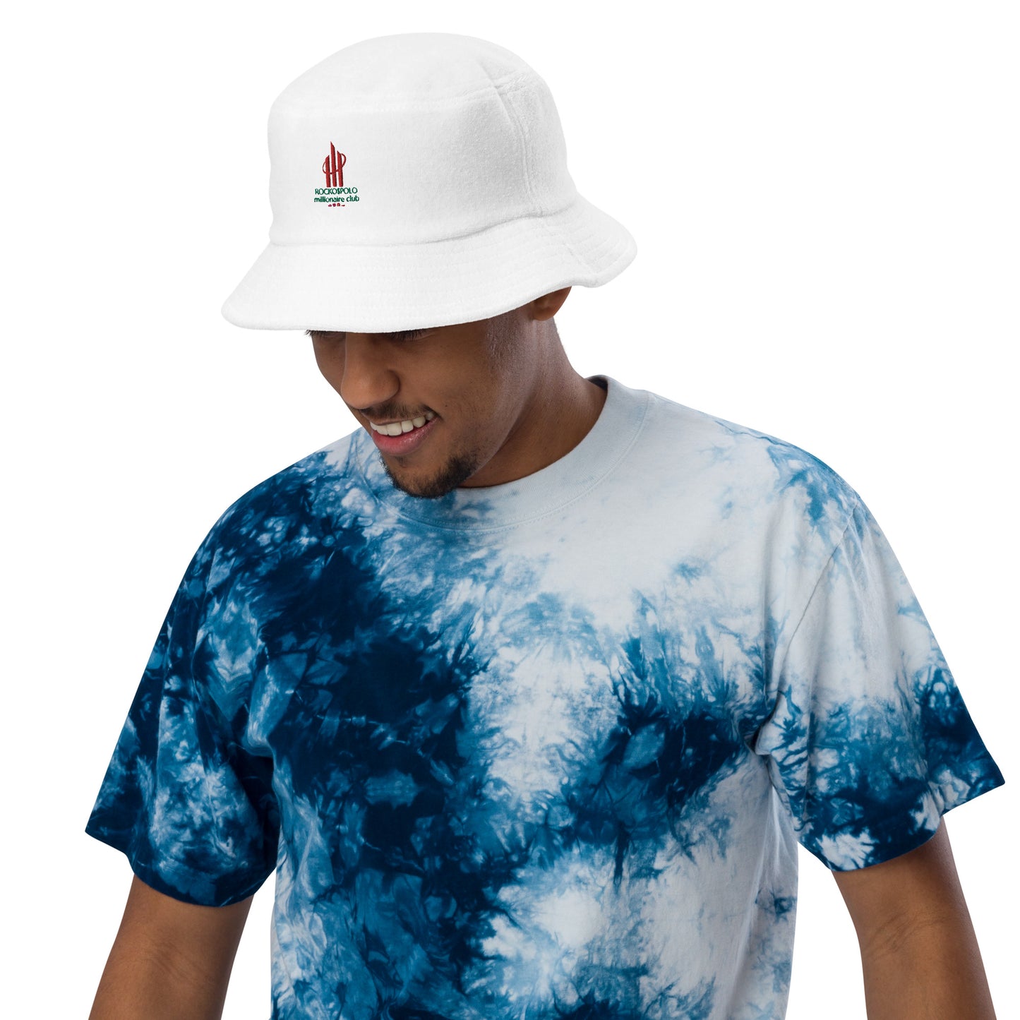 Rocko/Polo Unstructured terry cloth bucket hat