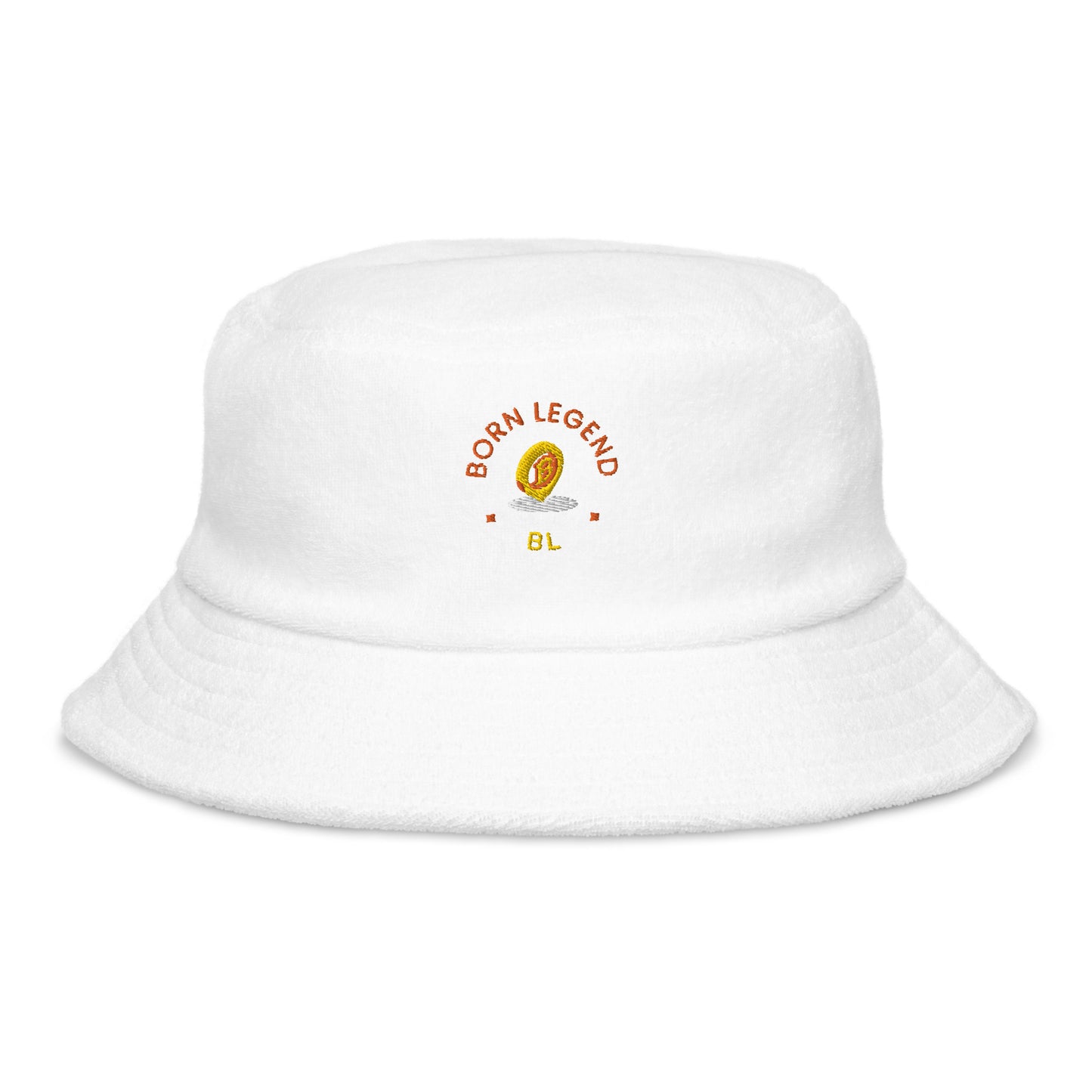 Born Legend Unstructured terry cloth bucket hat