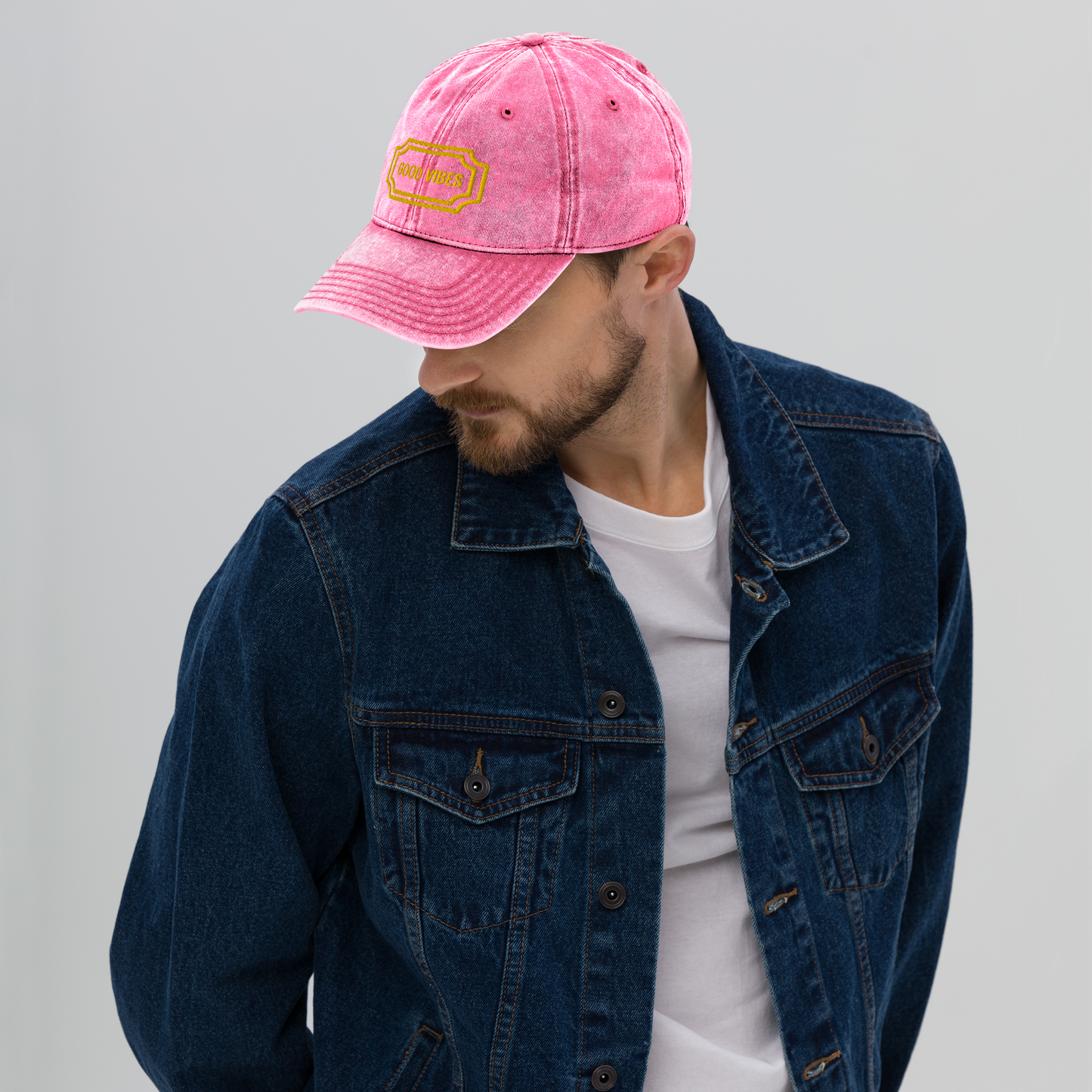 Good Vibe Vintage Cotton Twill Cap