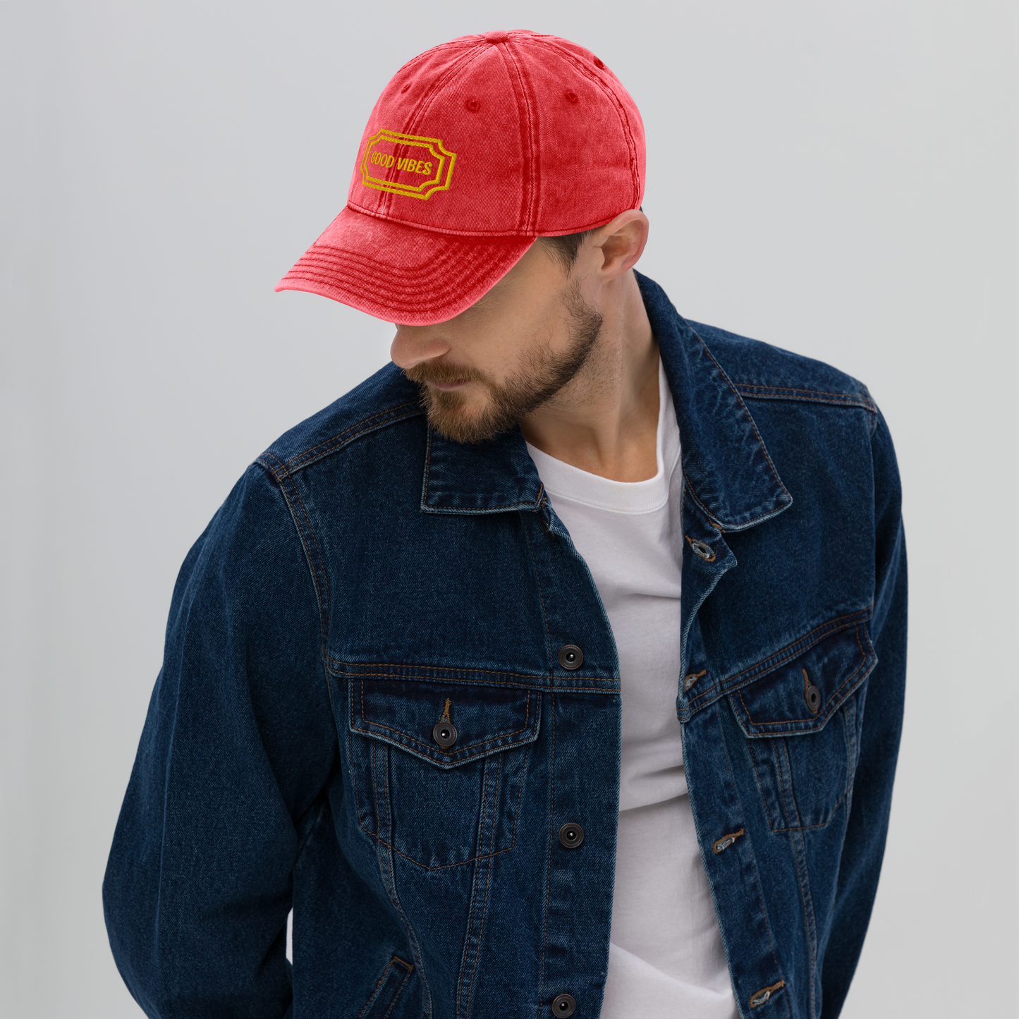 Good Vibe Vintage Cotton Twill Cap