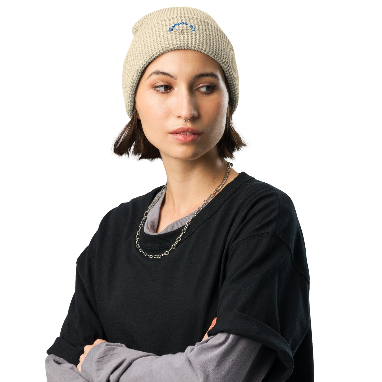 Memphis 901 Unisex Waffle beanie