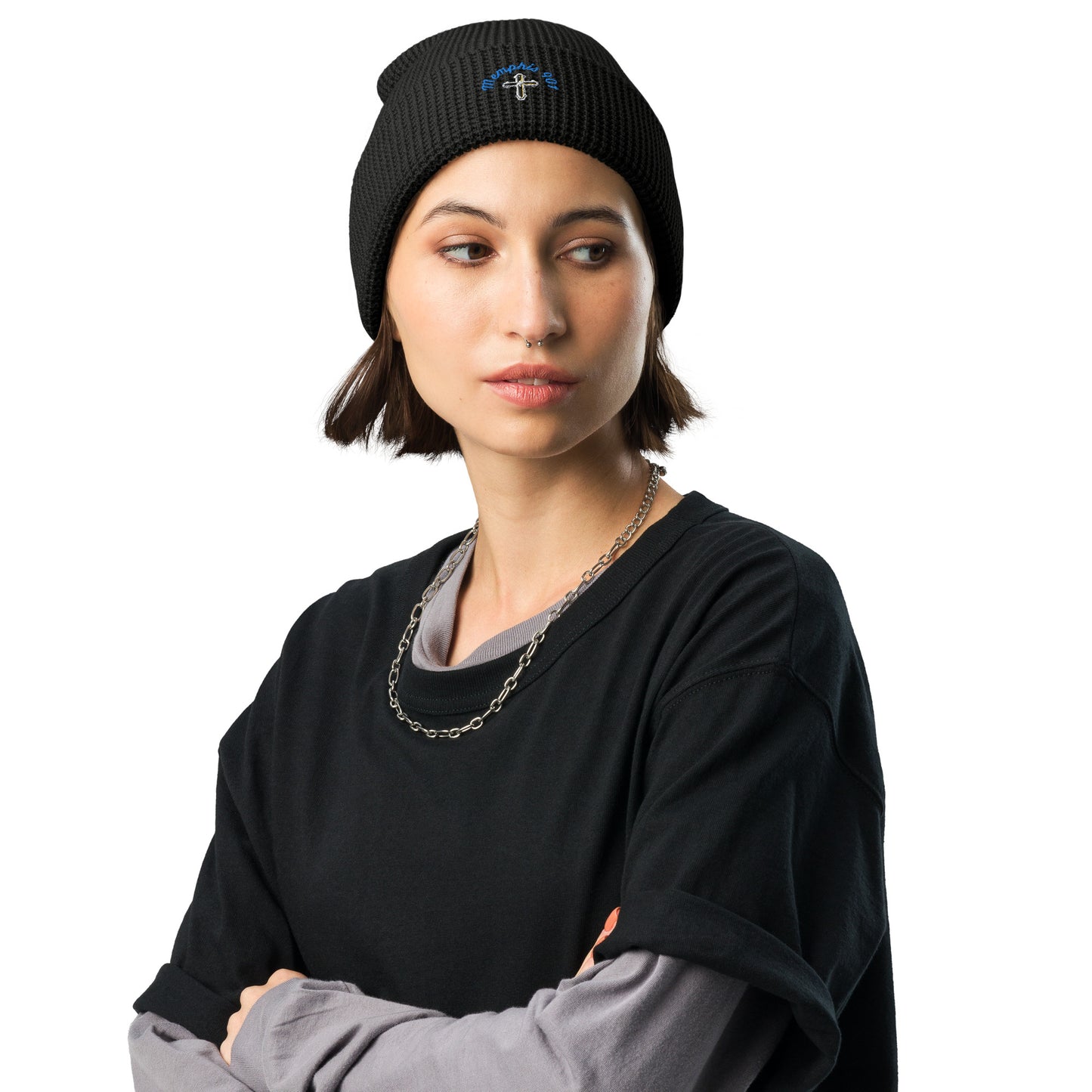 Memphis 901 Unisex Waffle beanie