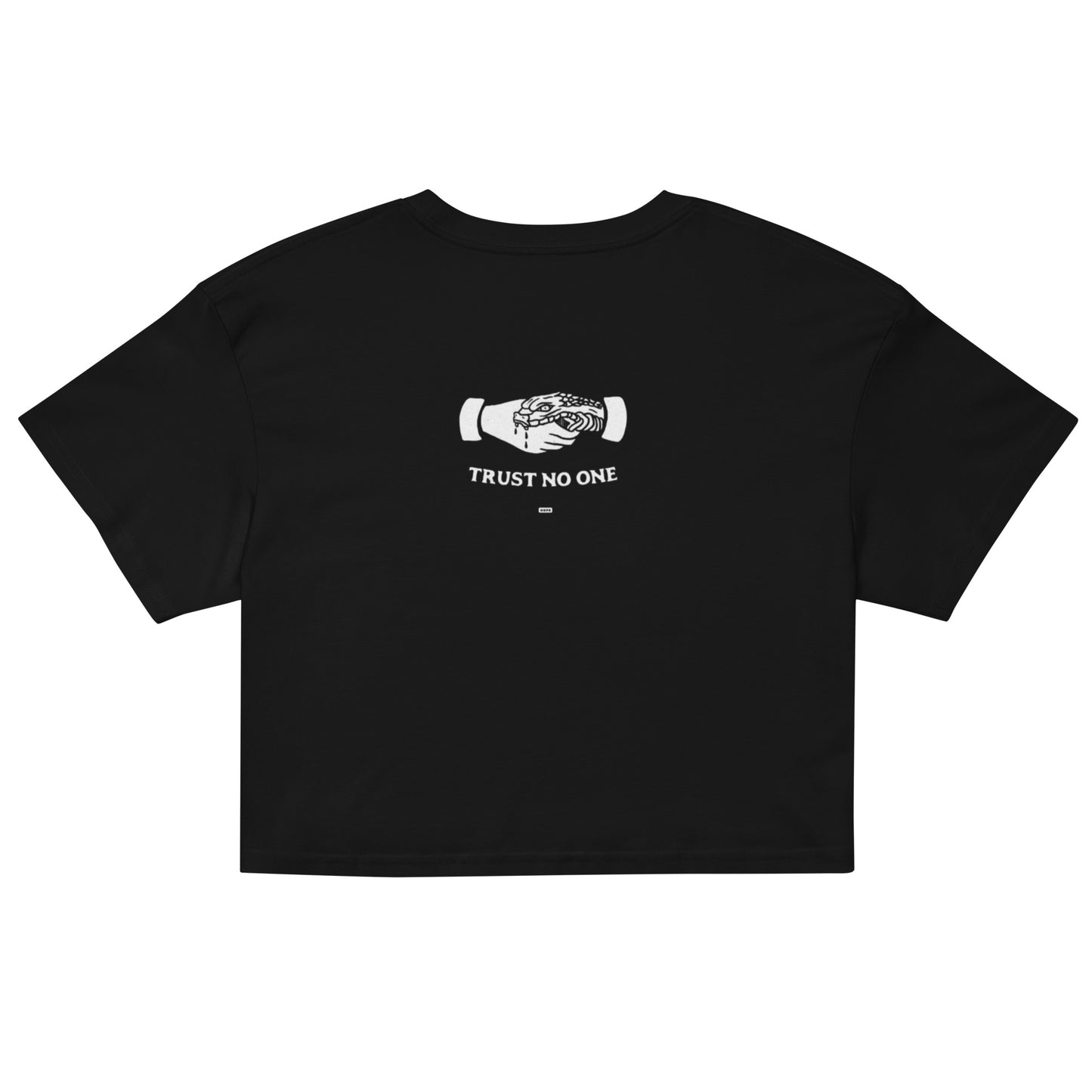 Trust No One (Women’s crop top)