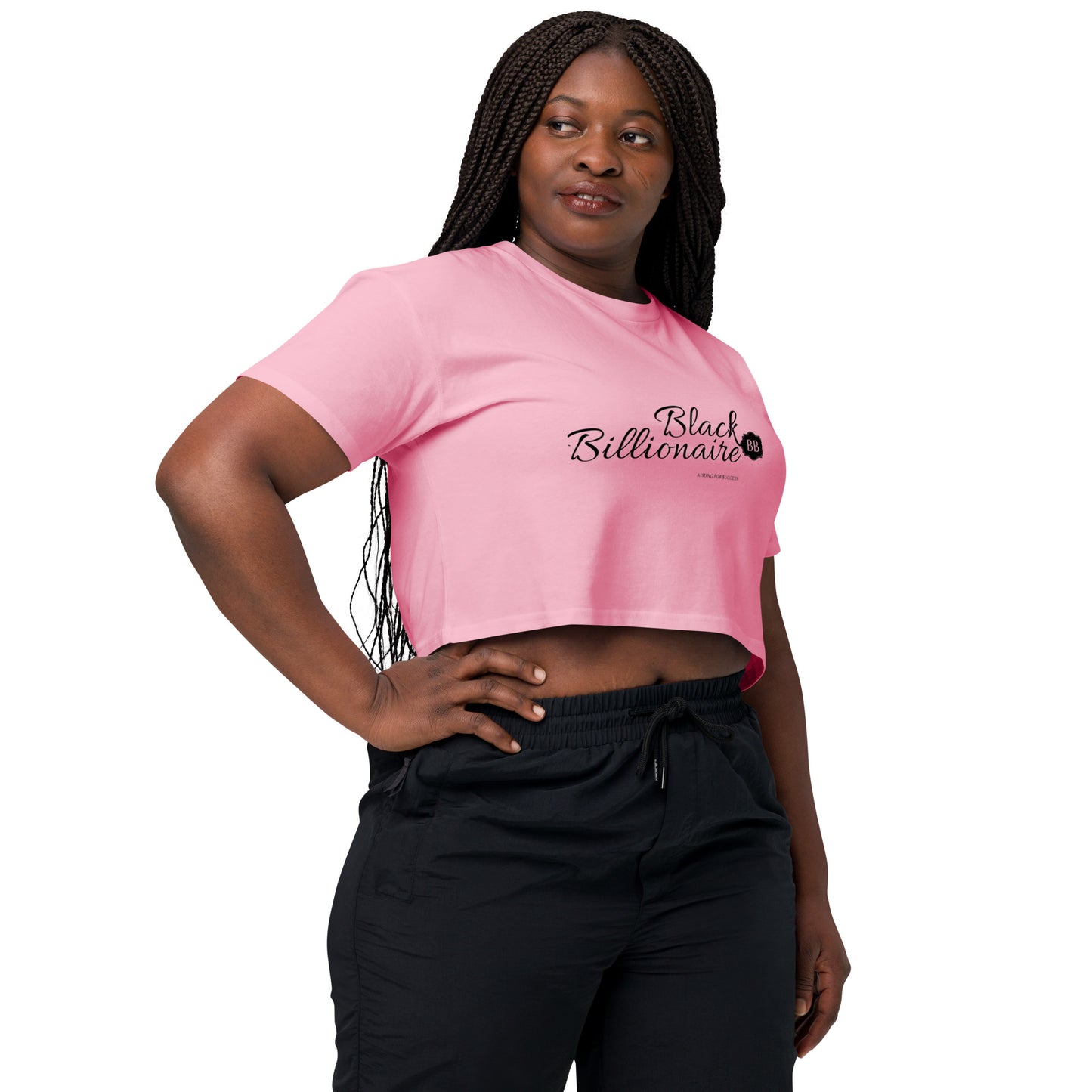 Black Billionaire Women’s crop top