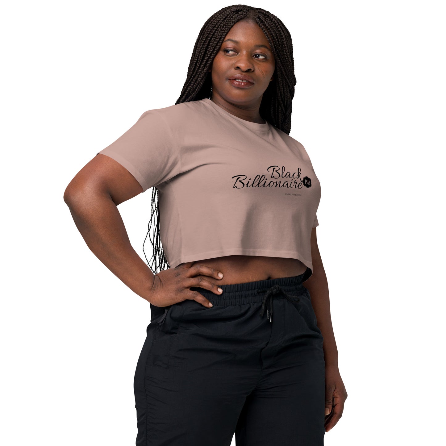 Black Billionaire Women’s crop top