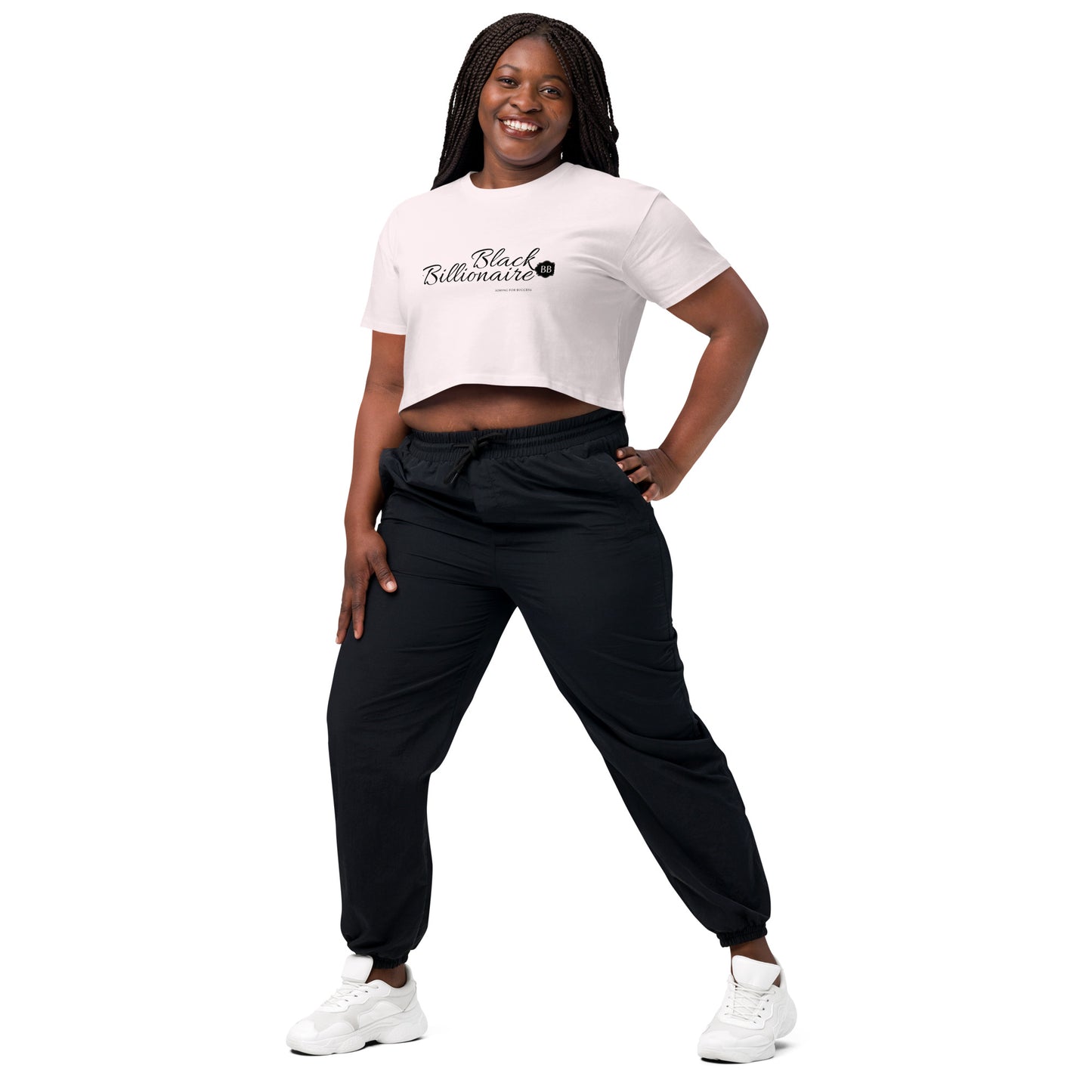 Black Billionaire Women’s crop top