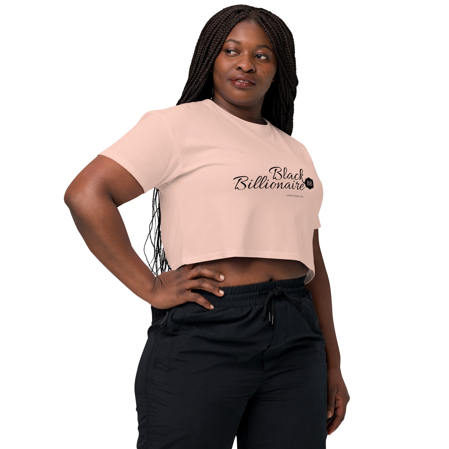 Black Billionaire Women’s crop top