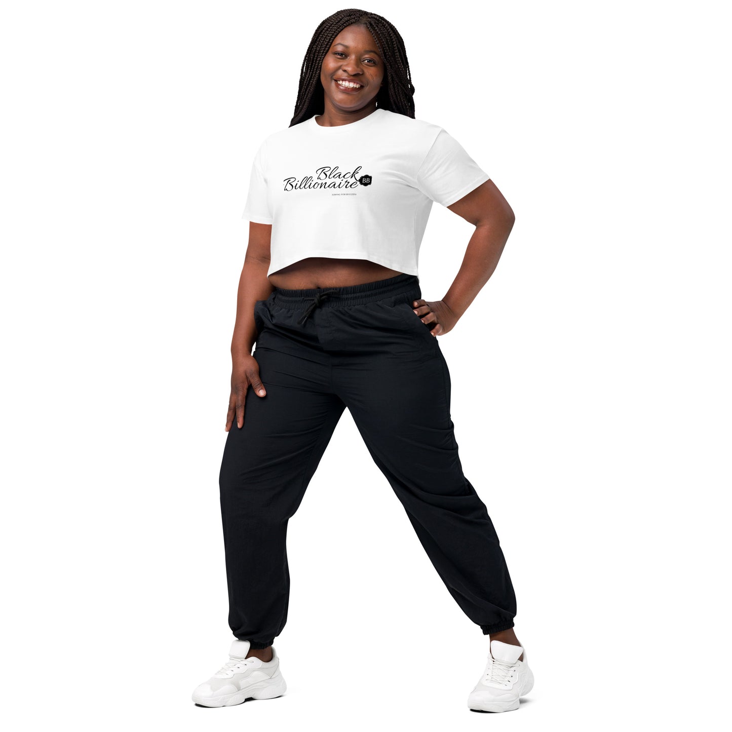 Black Billionaire Women’s crop top