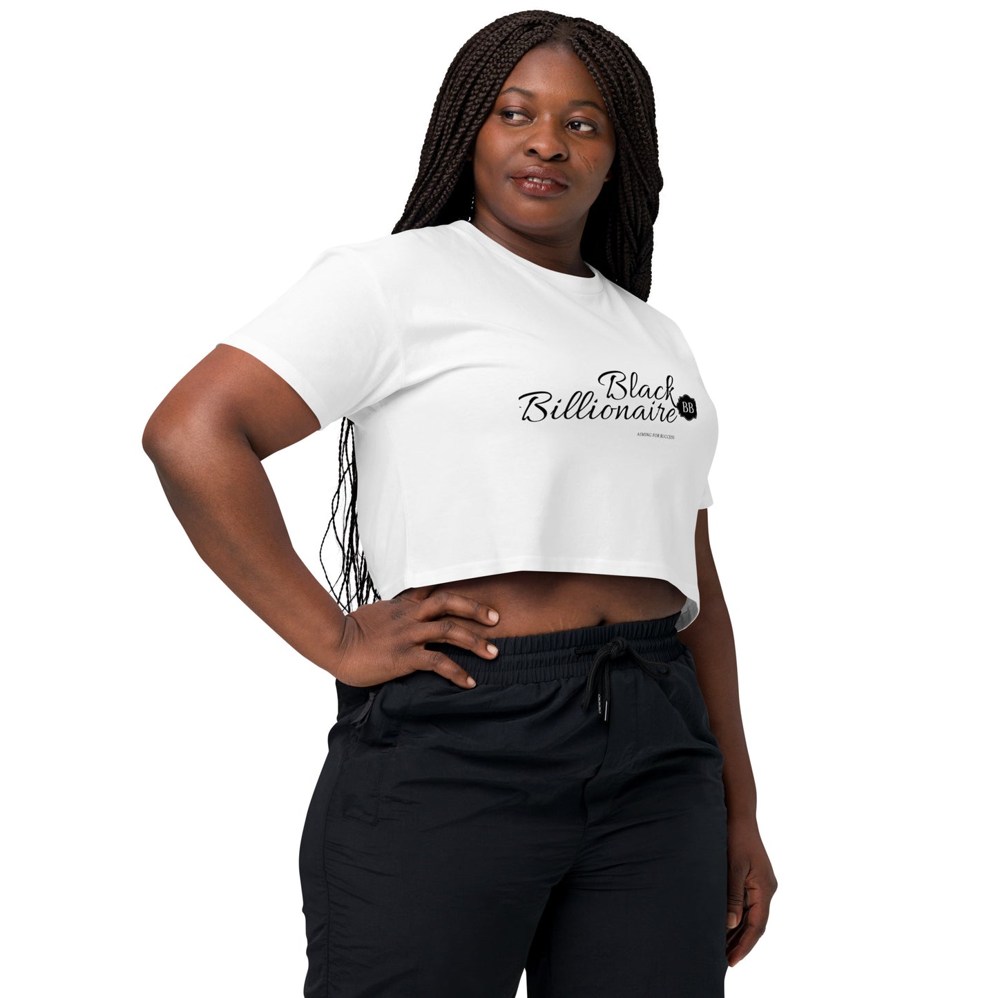 Black Billionaire Women’s crop top