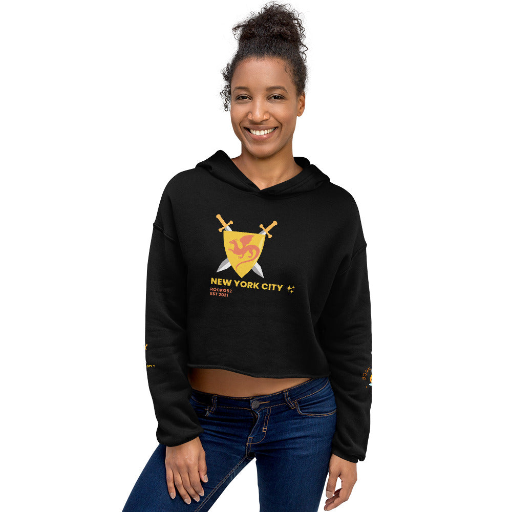 Born Legend Women Crop Hoodie