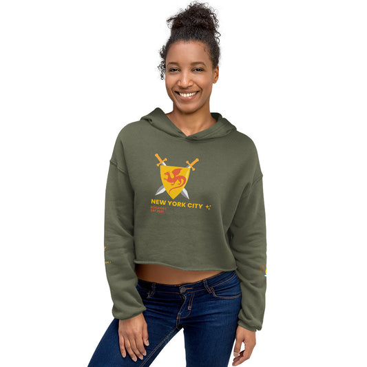 Born Legend Women Crop Hoodie