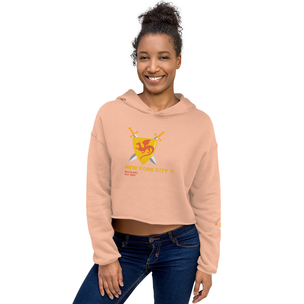 Born Legend Women Crop Hoodie