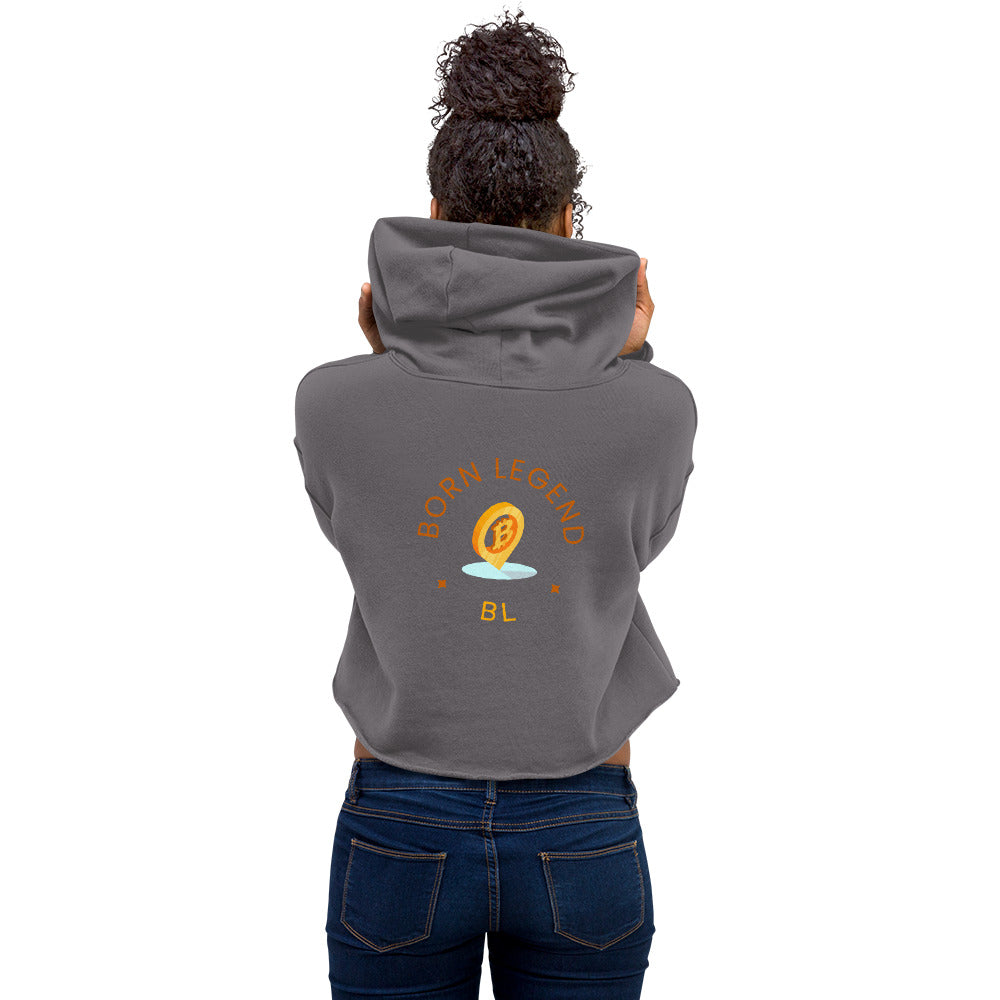 Born Legend Women Crop Hoodie