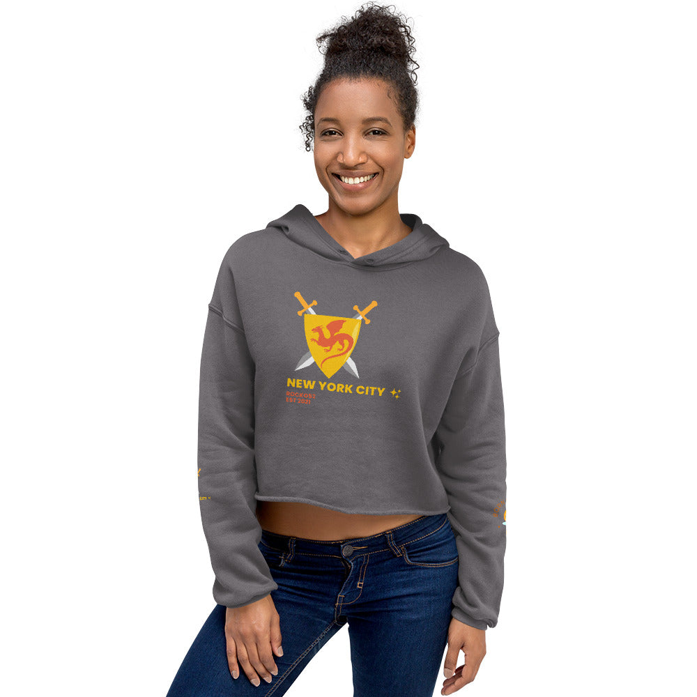 Born Legend Women Crop Hoodie