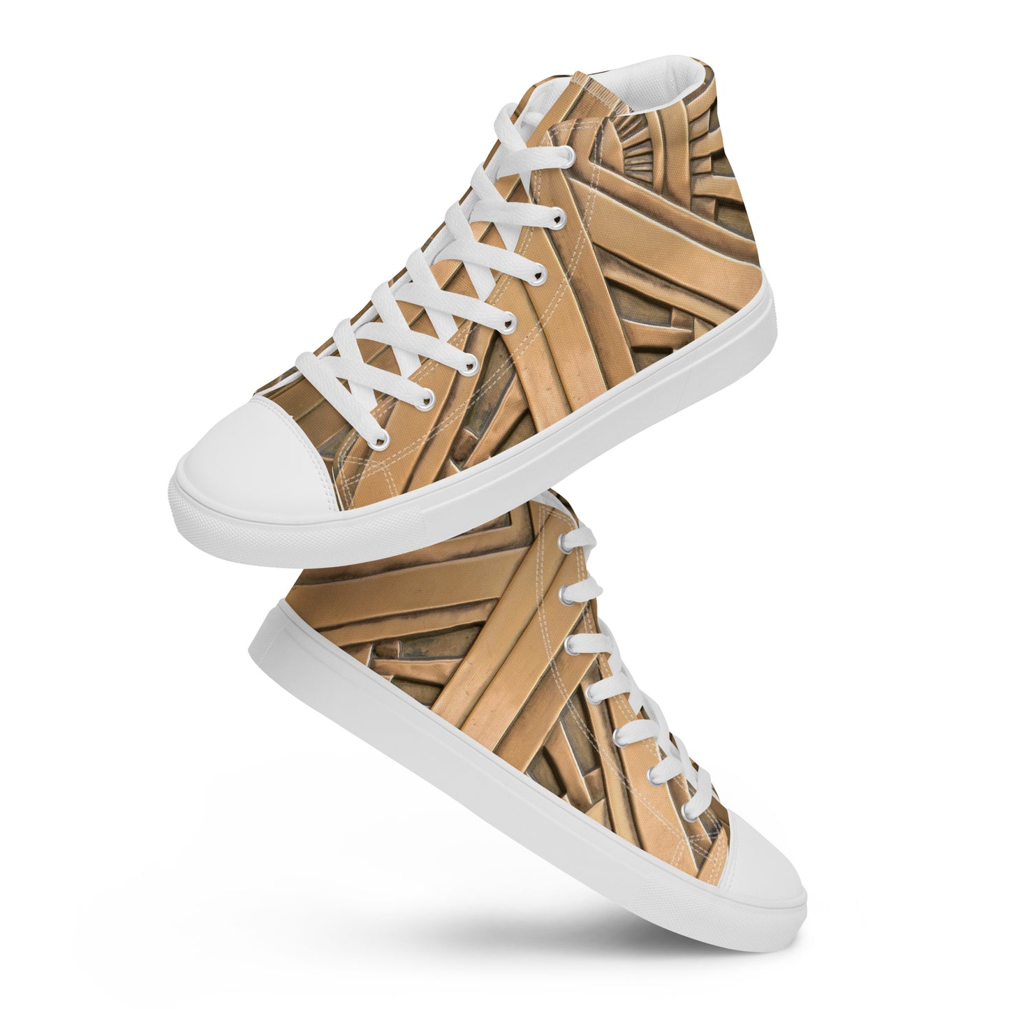 Black Billionaire Women’s high top canvas shoes