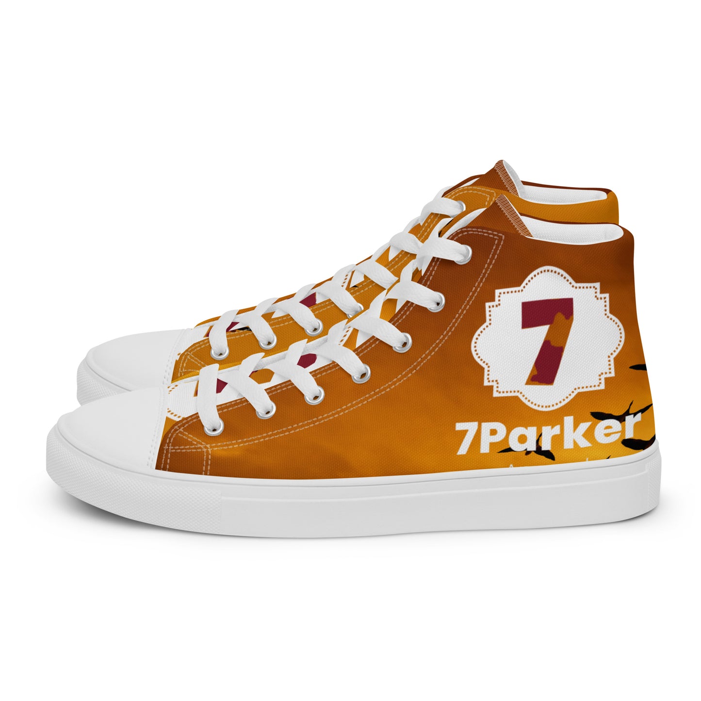 7PARKER Women’s high top canvas shoes