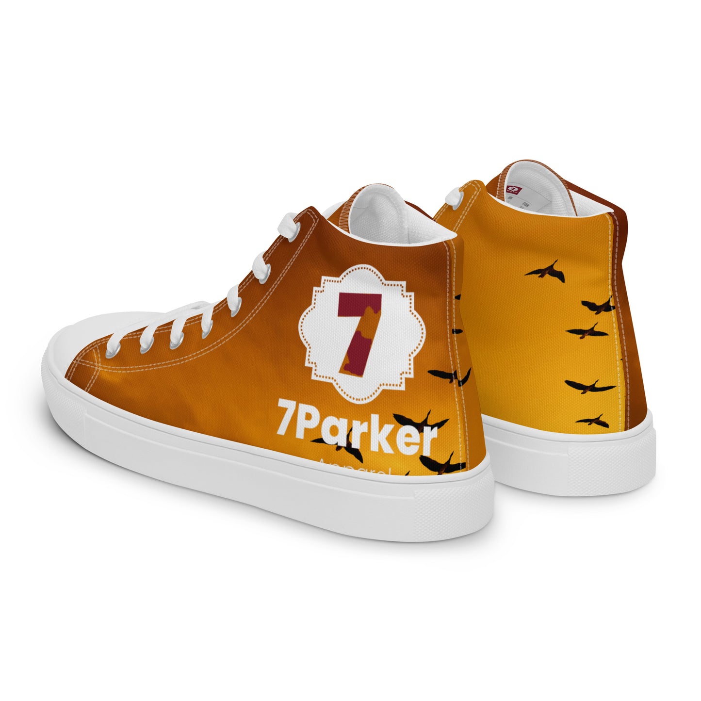 7PARKER Women’s high top canvas shoes