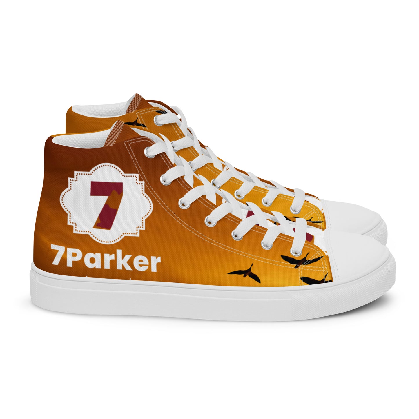 7PARKER Women’s high top canvas shoes