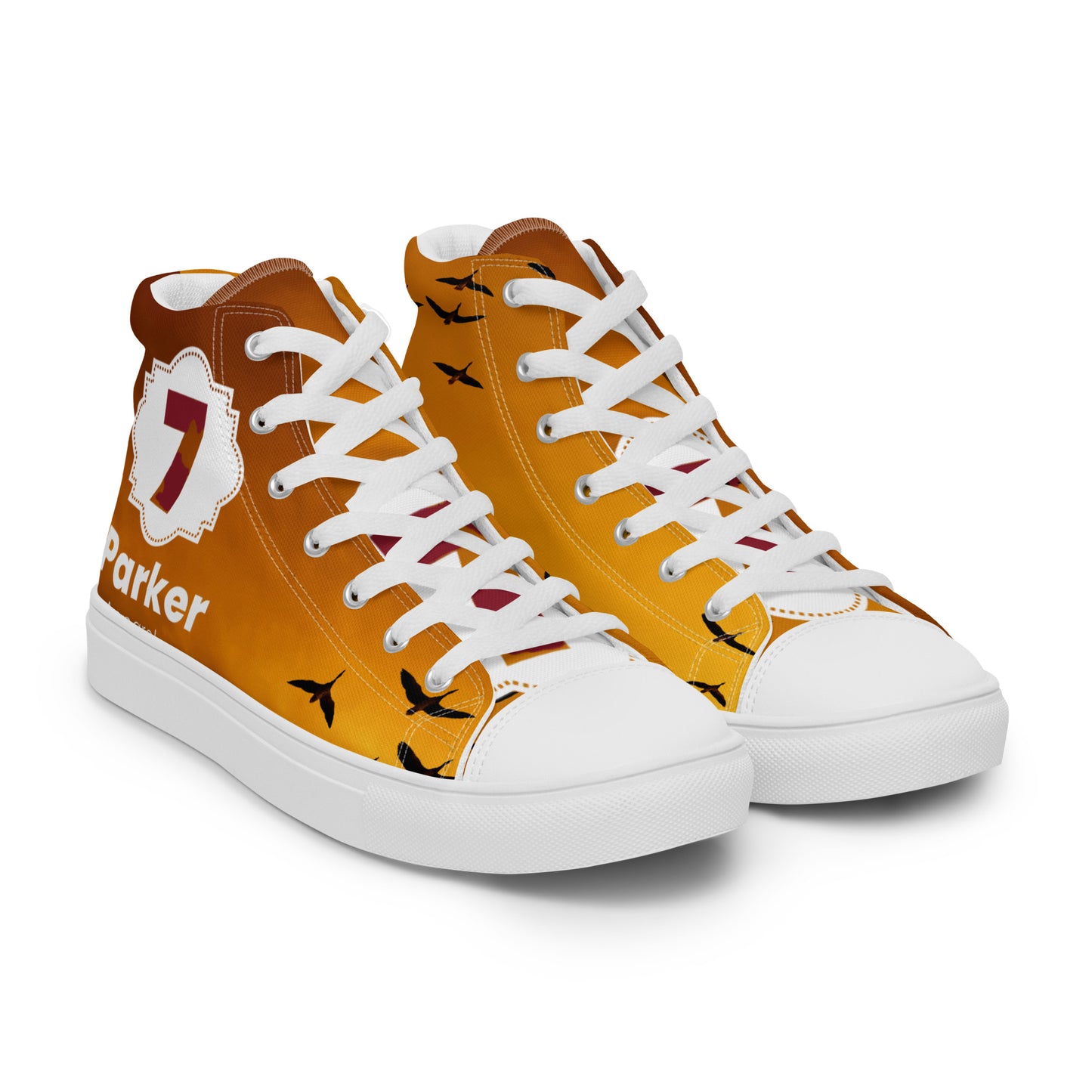 7PARKER Women’s high top canvas shoes