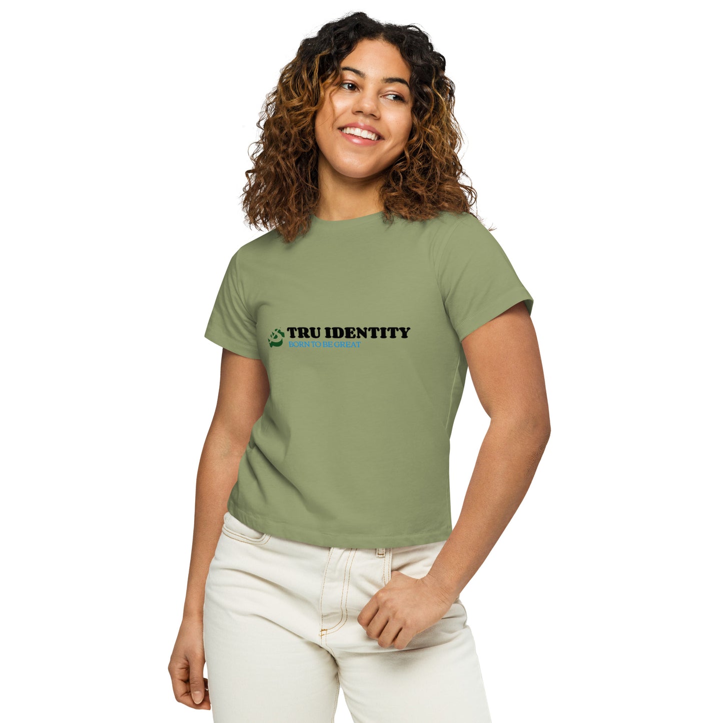 Women’s high-waisted t-shirt