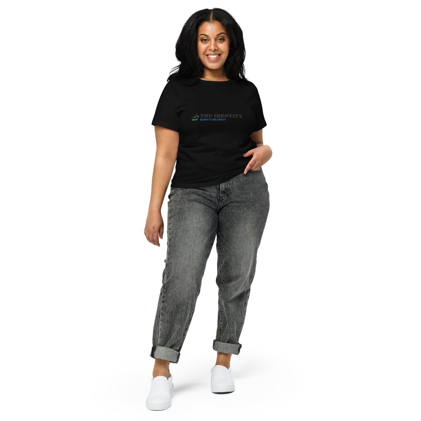 Women’s high-waisted t-shirt