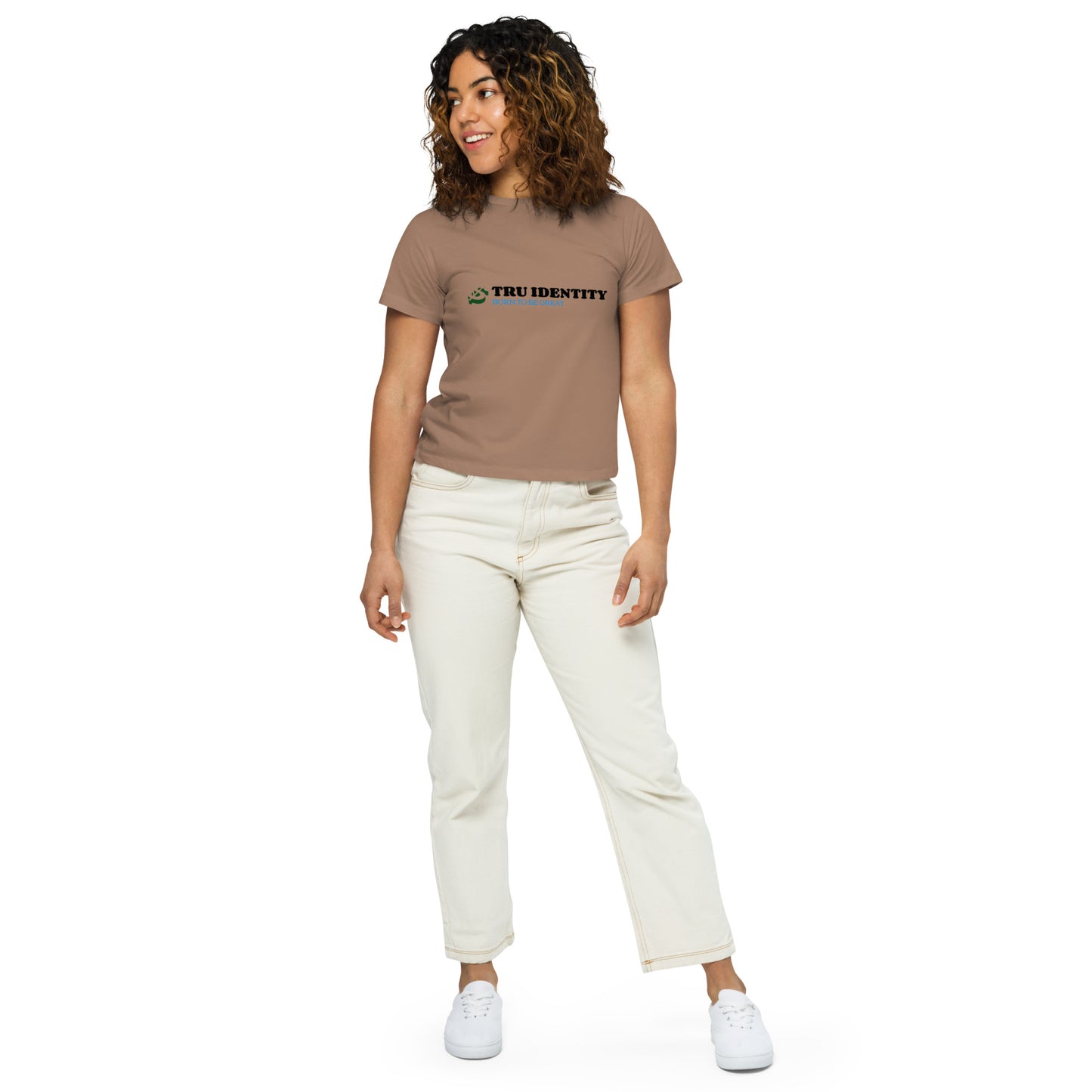 Women’s high-waisted t-shirt