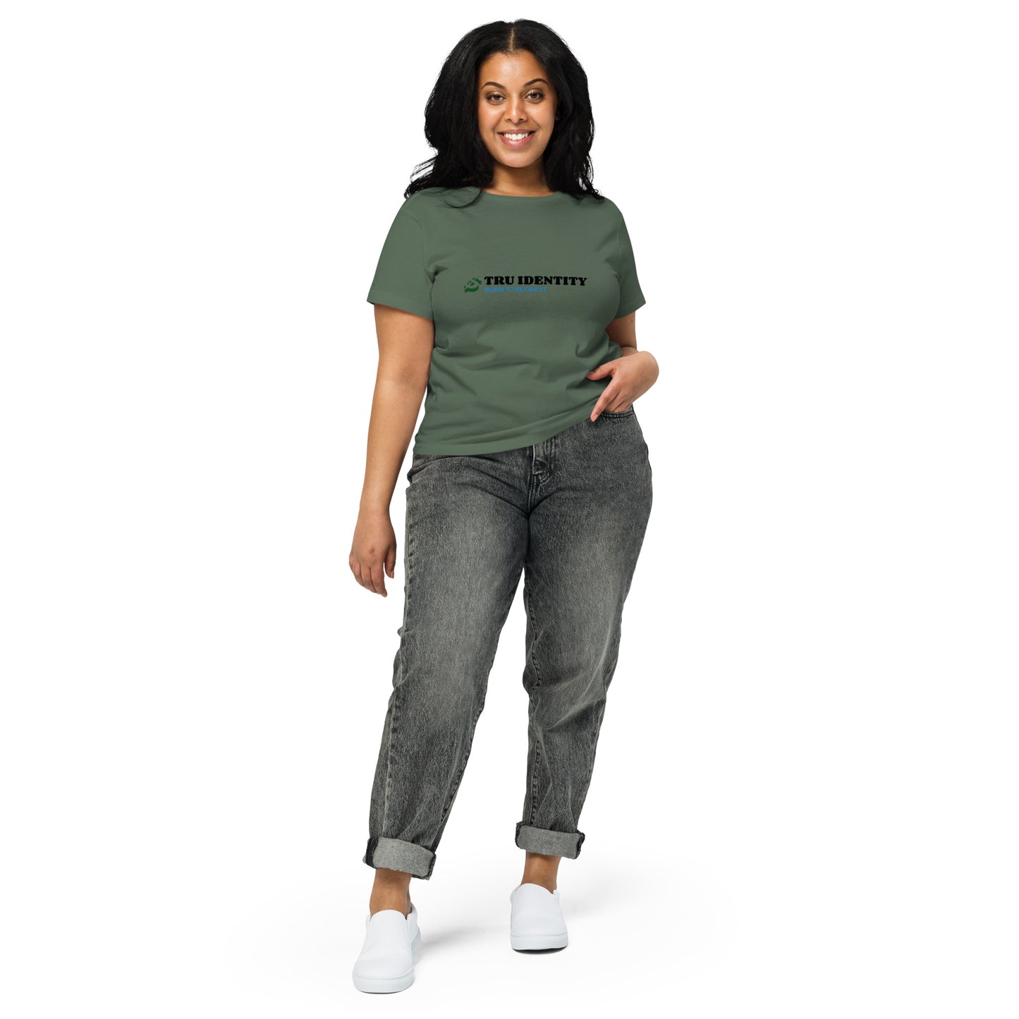 Women’s high-waisted t-shirt