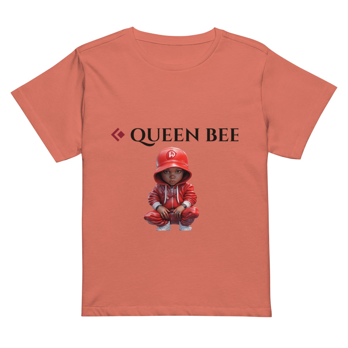 Women’s high-waisted t-shirt