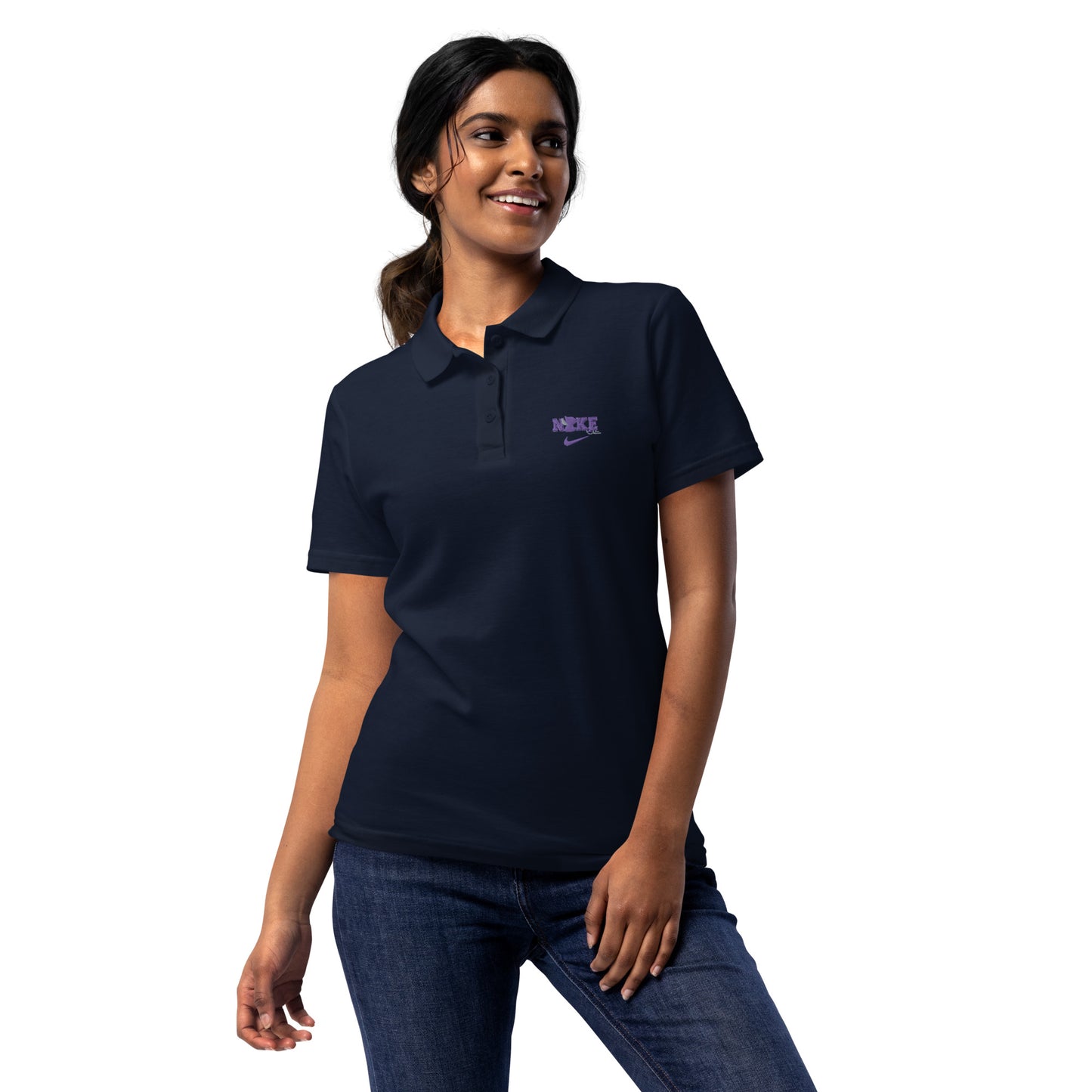 Women’s pique polo shirt