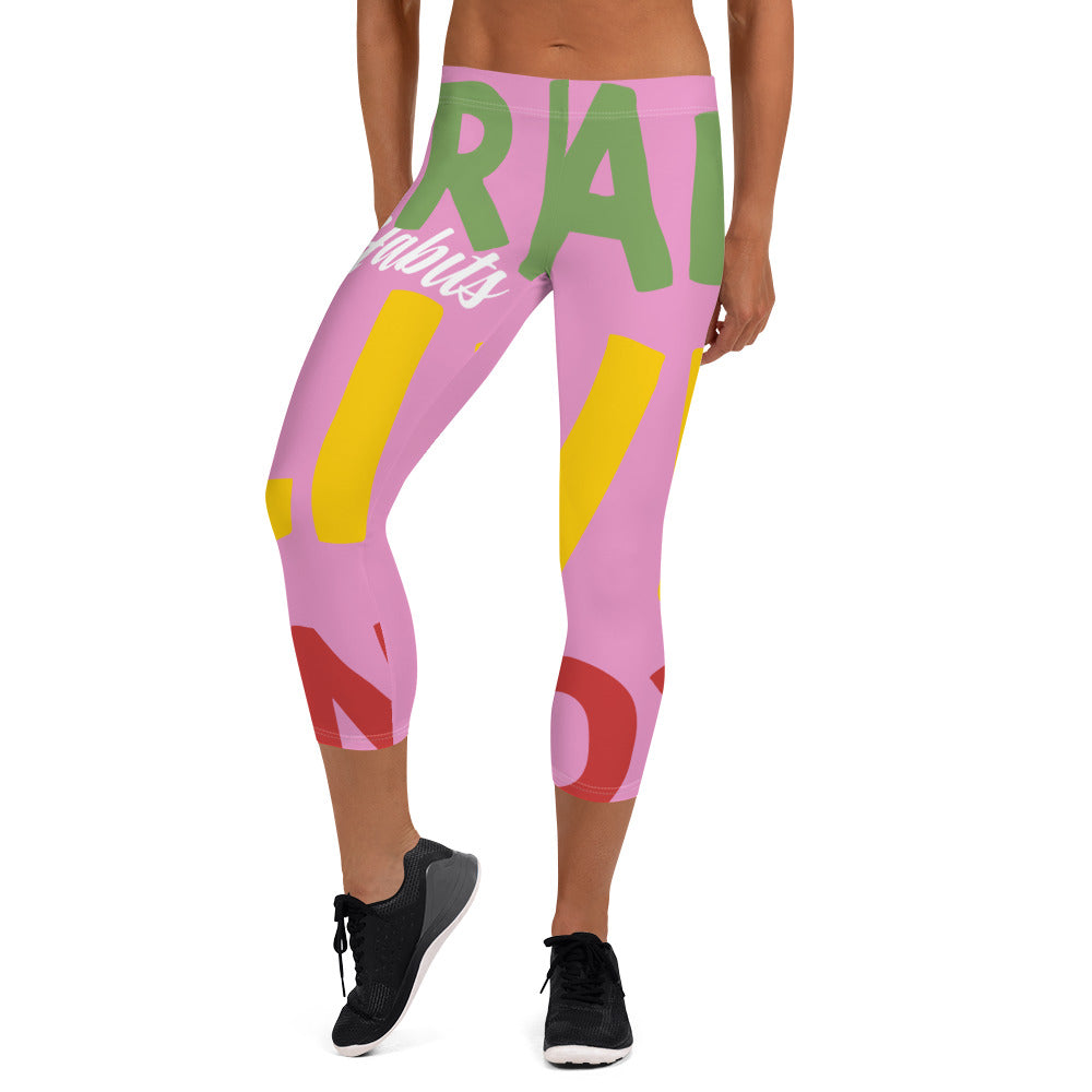 Rocko52 Designer (Capri Leggings)