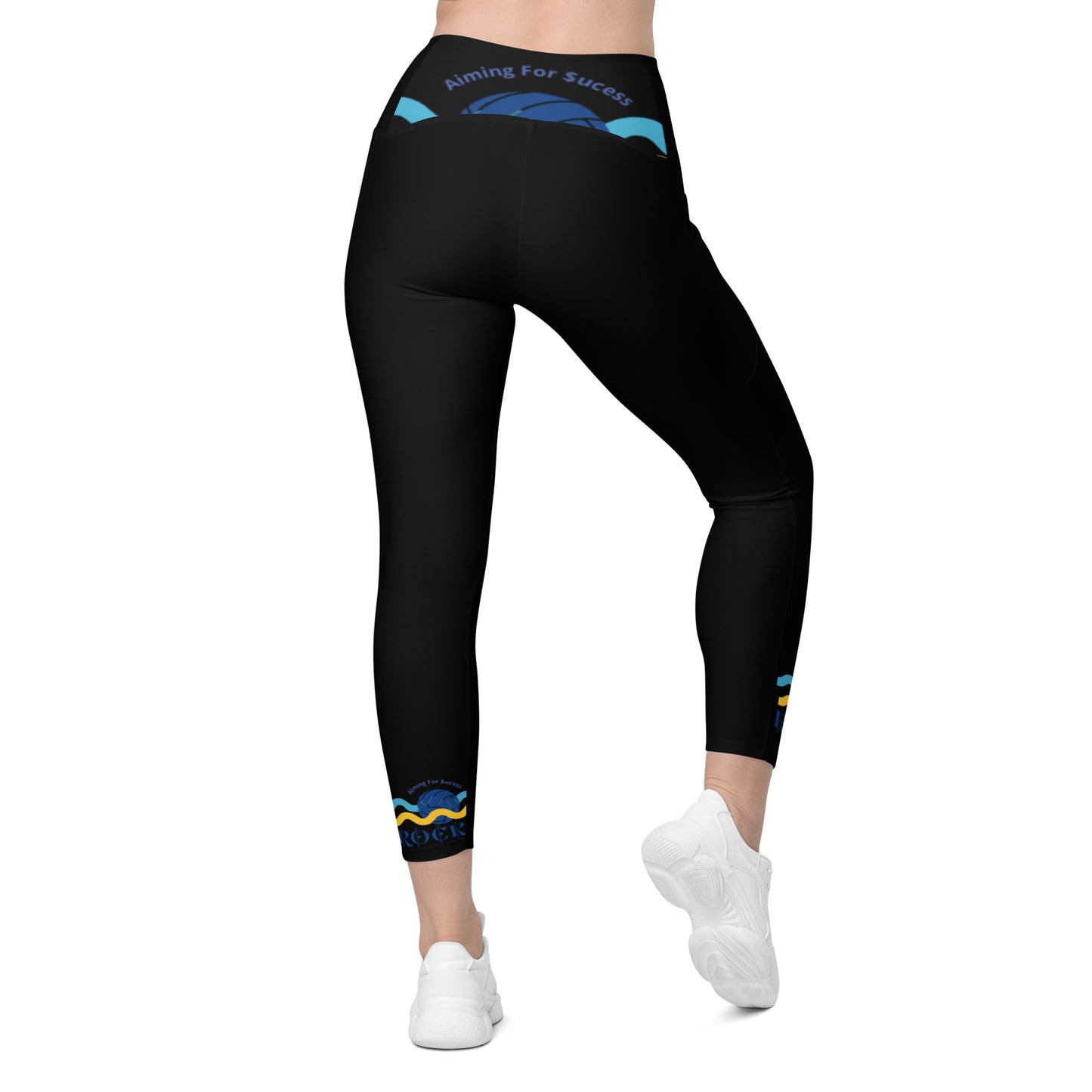 Rocko52 Crossover leggings with pockets