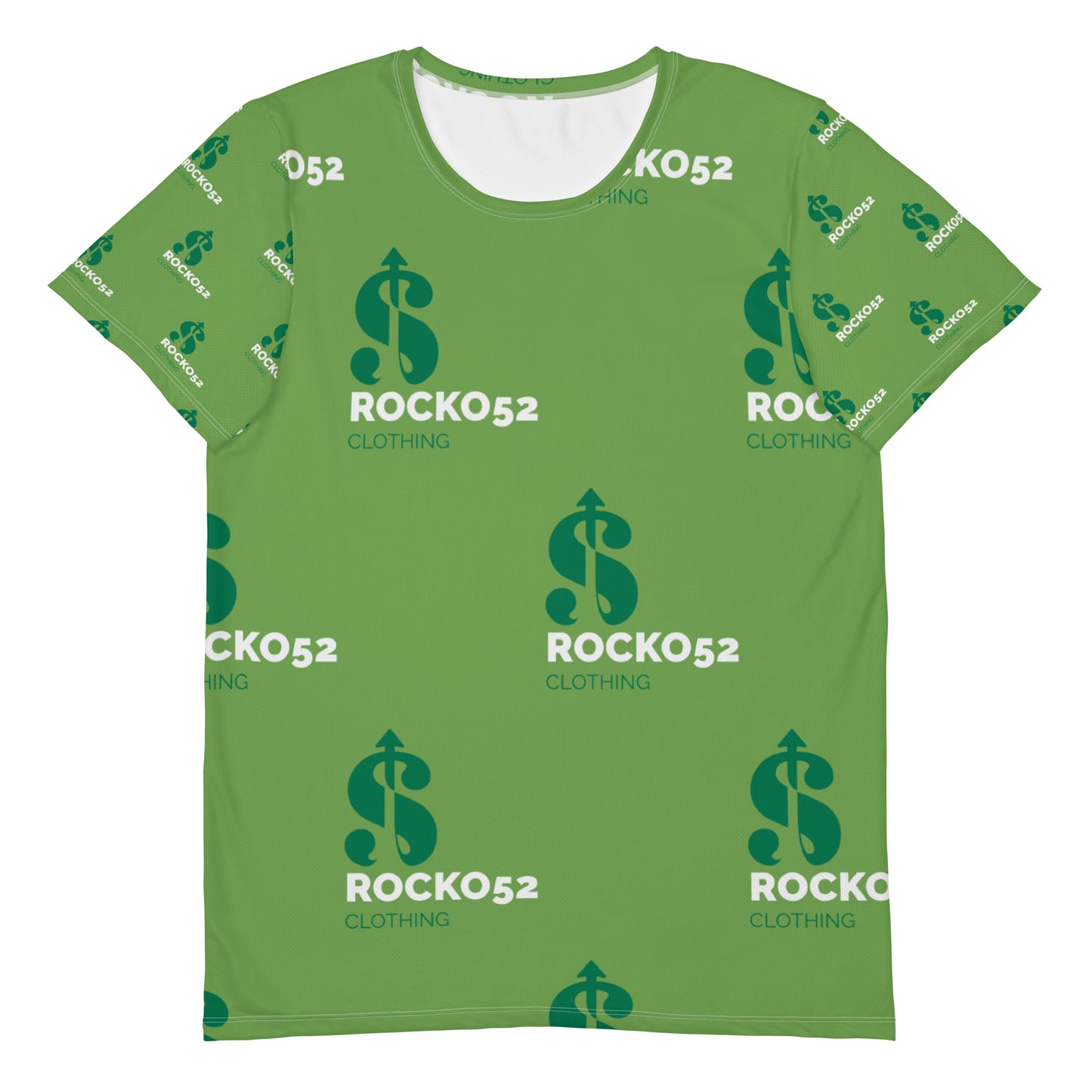 Rocko52 All-Over Print Men's Athletic T-shirt