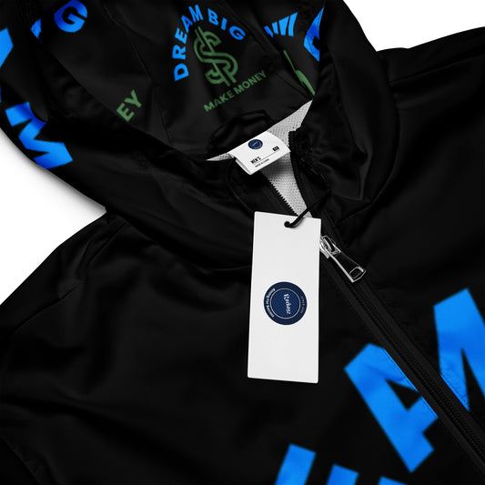 Dream Big Make Money Men’s windbreaker