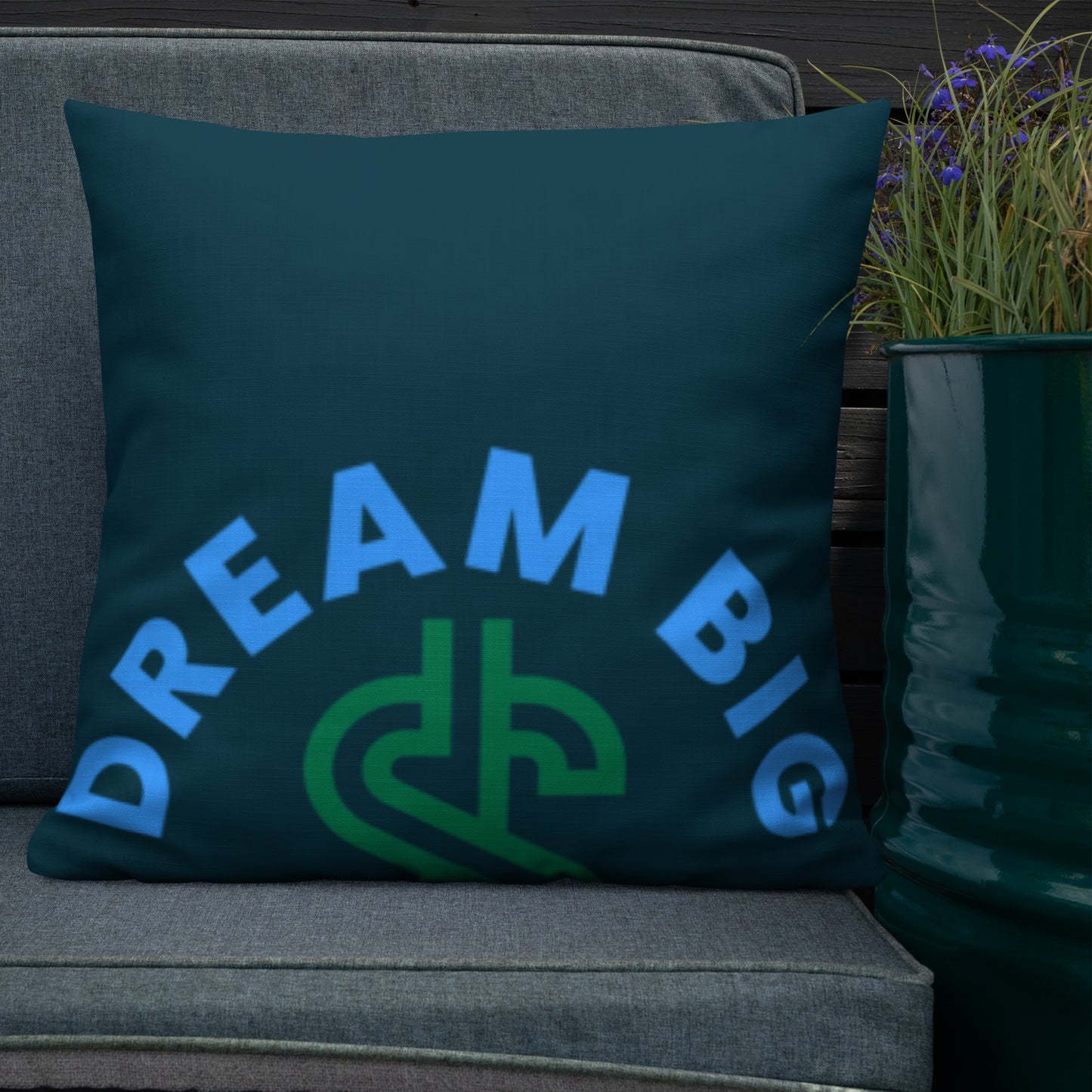 Dream Big Make Money Premium Pillow