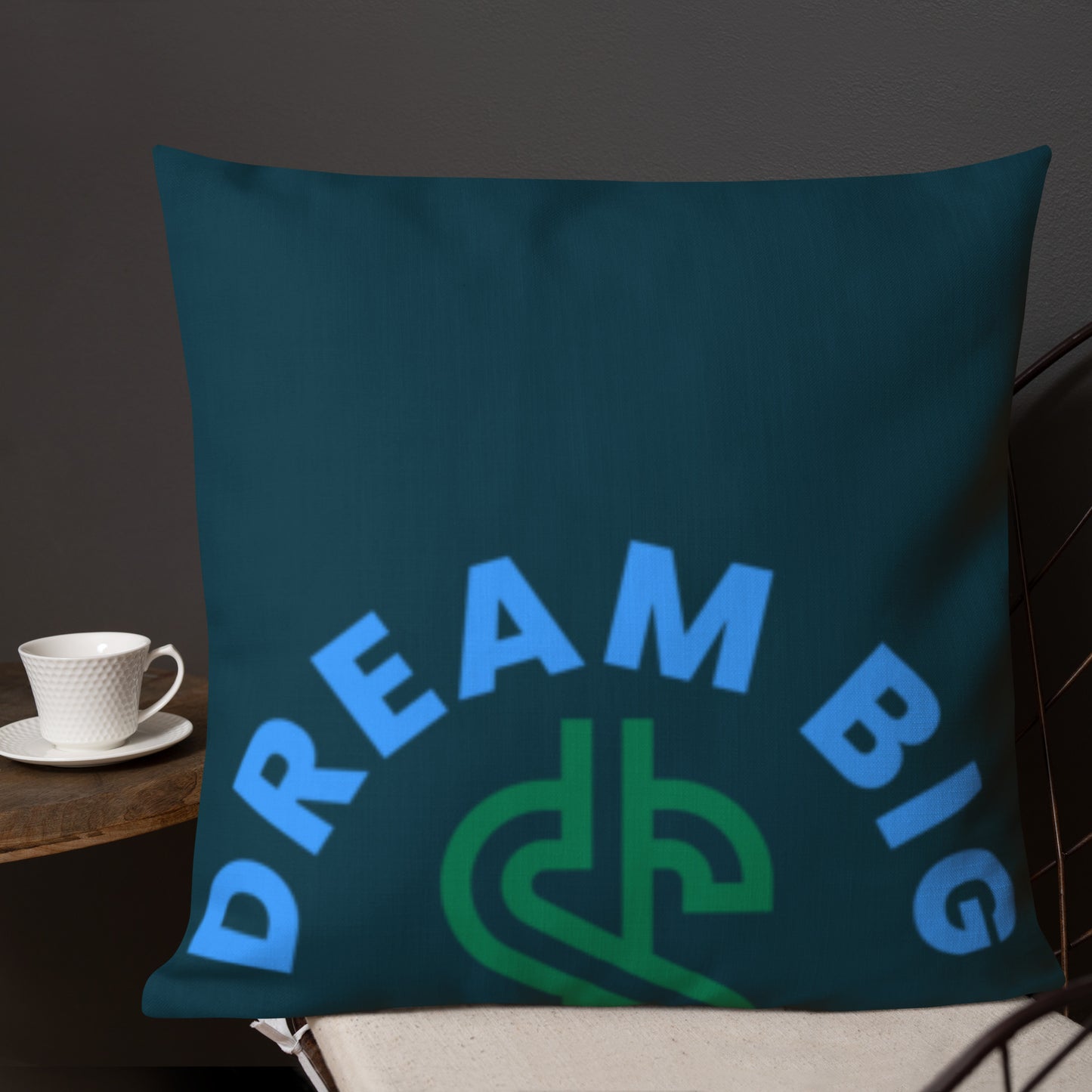 Dream Big Make Money Premium Pillow