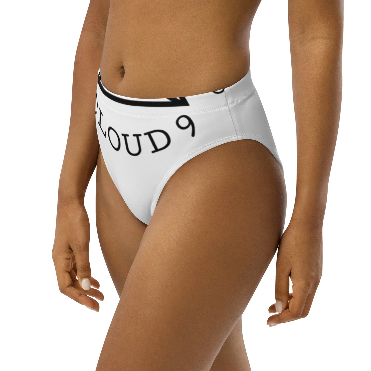 Cloud9 Logo high-waisted bikini bottom